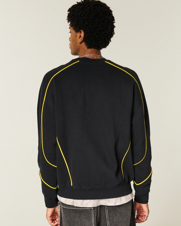 Boxy Borussia Dortmund Graphic Crew Sweatshirt