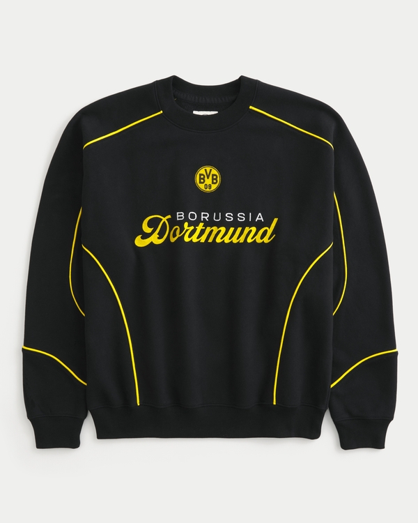 Boxy Borussia Dortmund Graphic Crew Sweatshirt