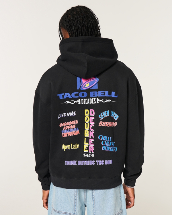 Hollister x Taco Bell Boxy Graphic Hoodie