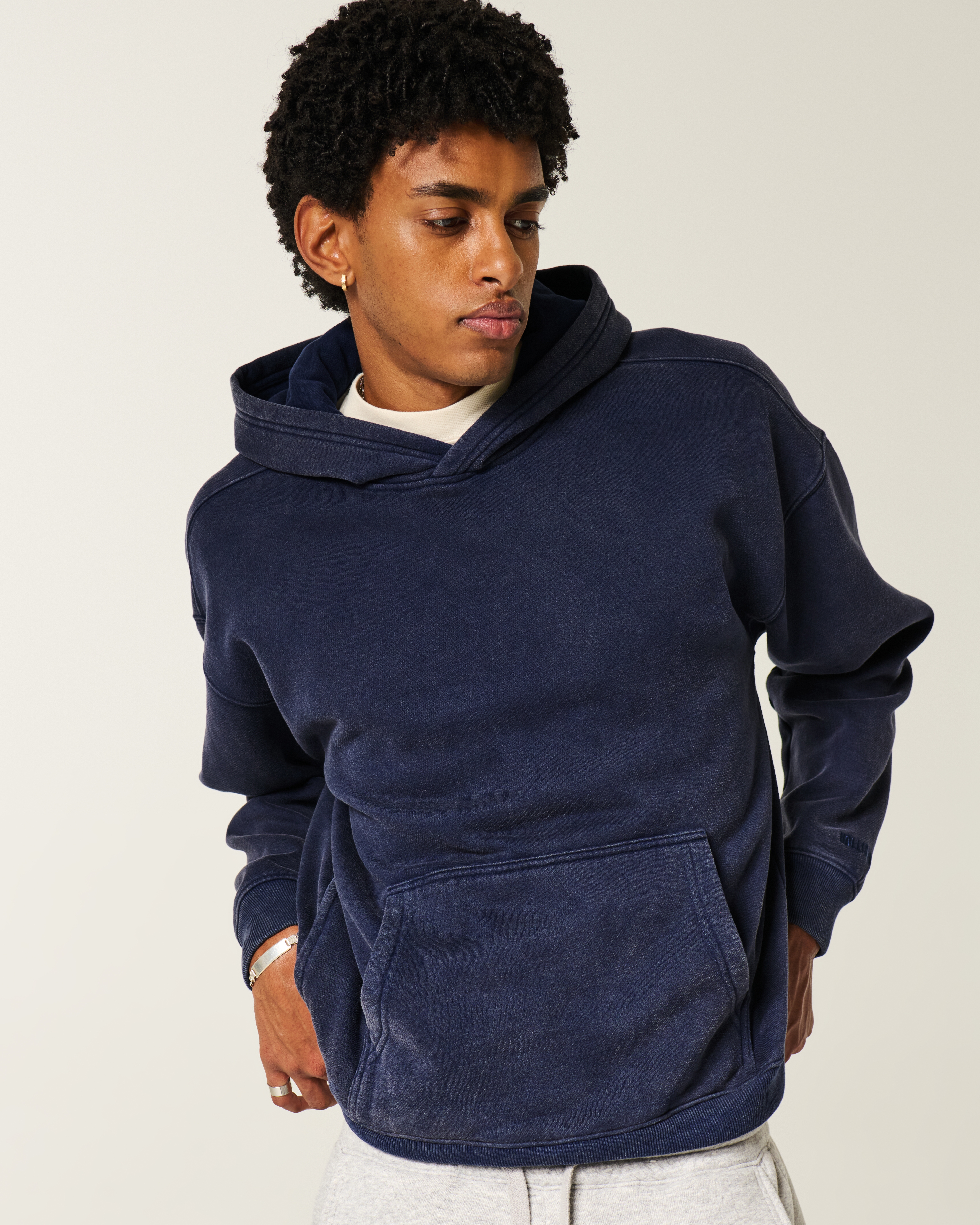 Boxy Washed Hoodie