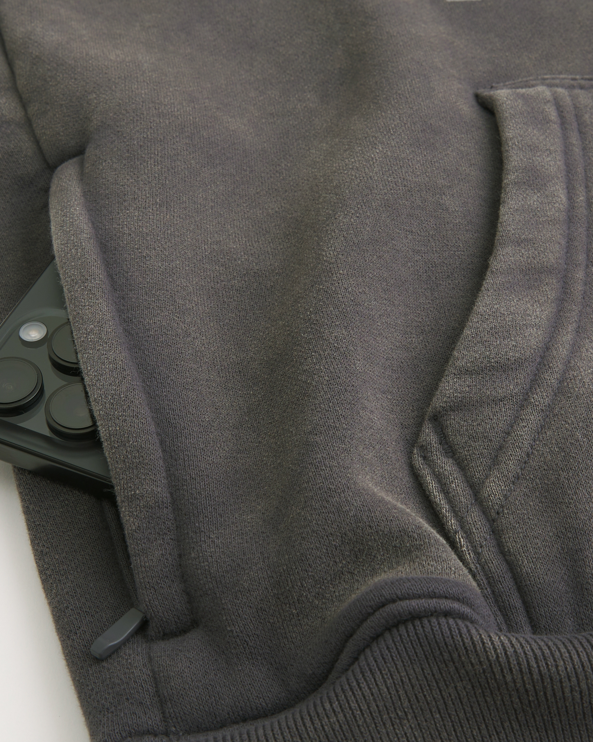 Boxy Forest Hills Athletics Graphic Hoodie