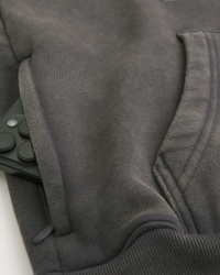 Men's Boxy Forest Hills Athletics Graphic Hoodie | Men's Clearance