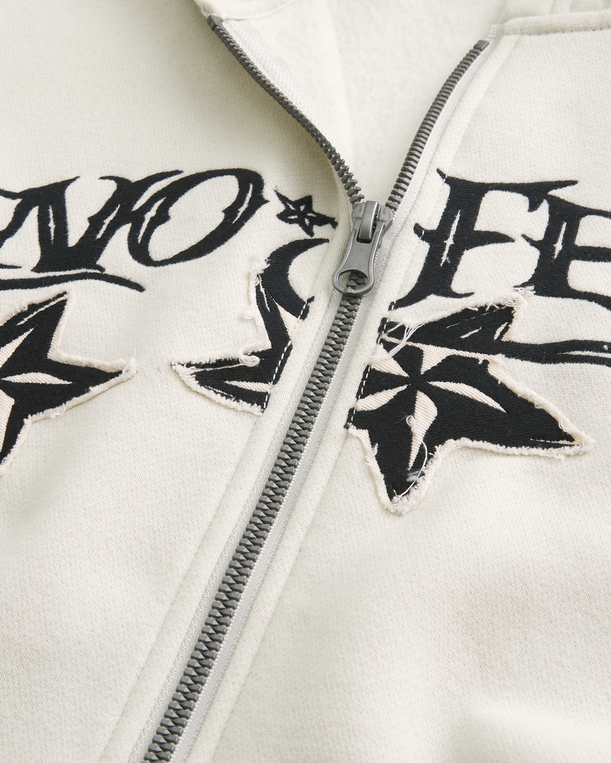 No Fear Graphic Zip-Up Hoodie