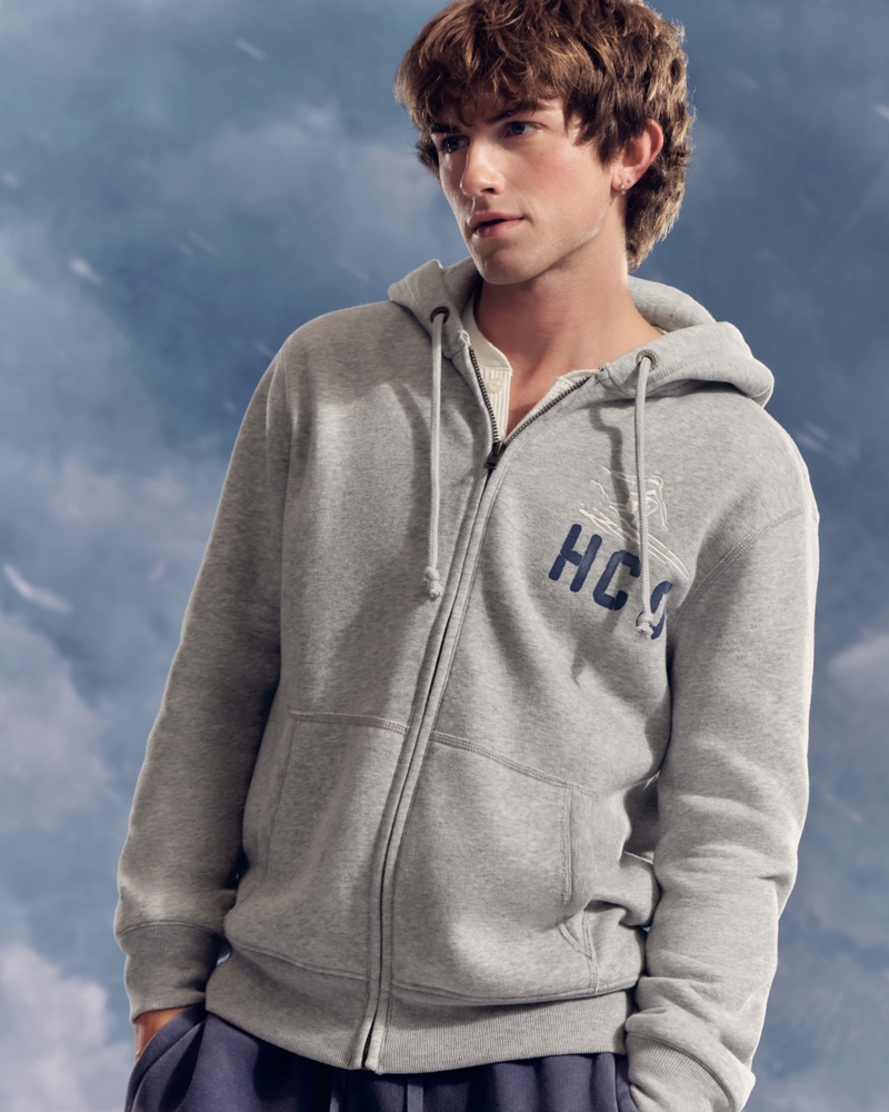 Holiday Vault Release Big Bear Lake Graphic Zip-Up Hoodie