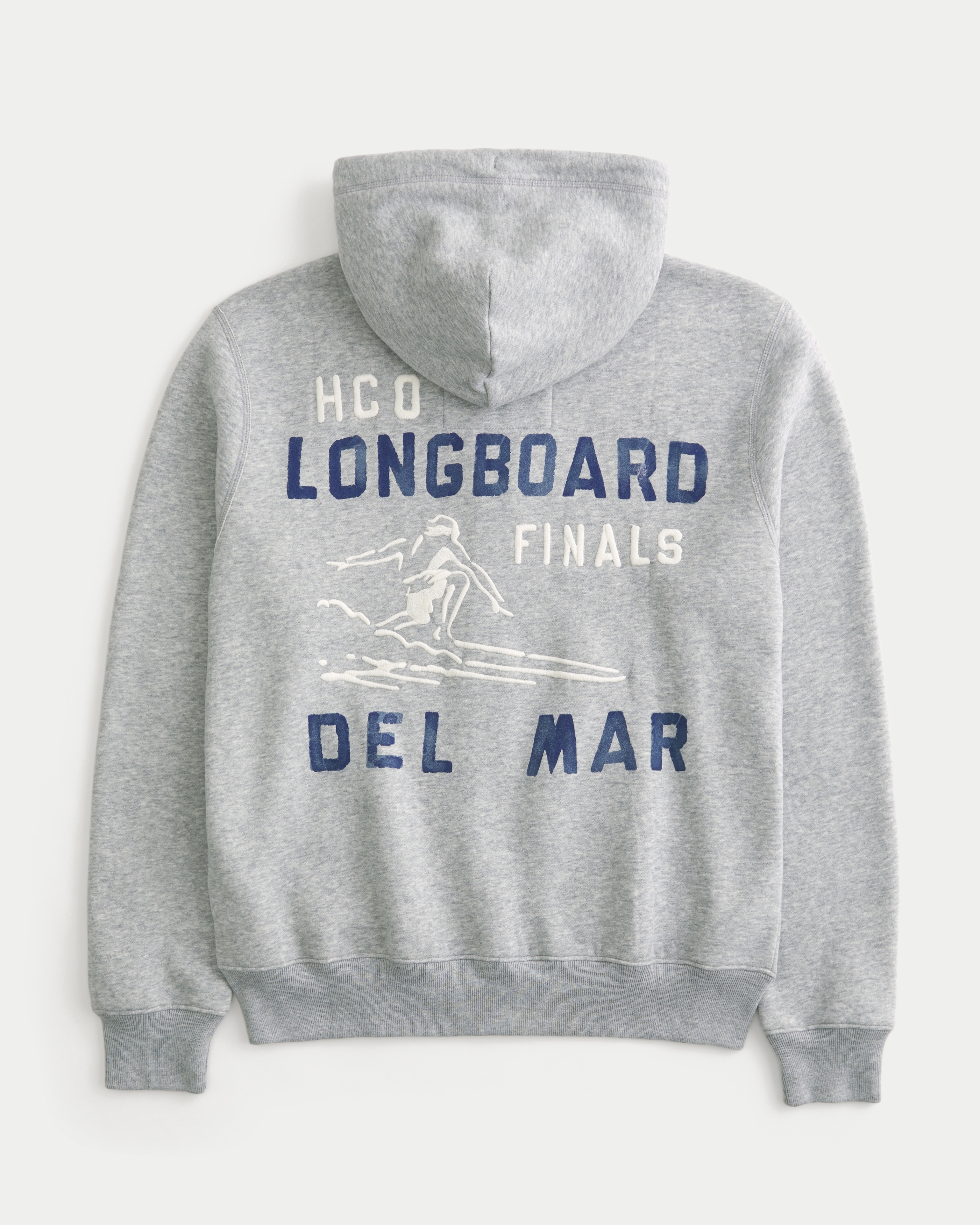 Holiday Vault Release Zip-Up Surf Logo Graphic Hoodie