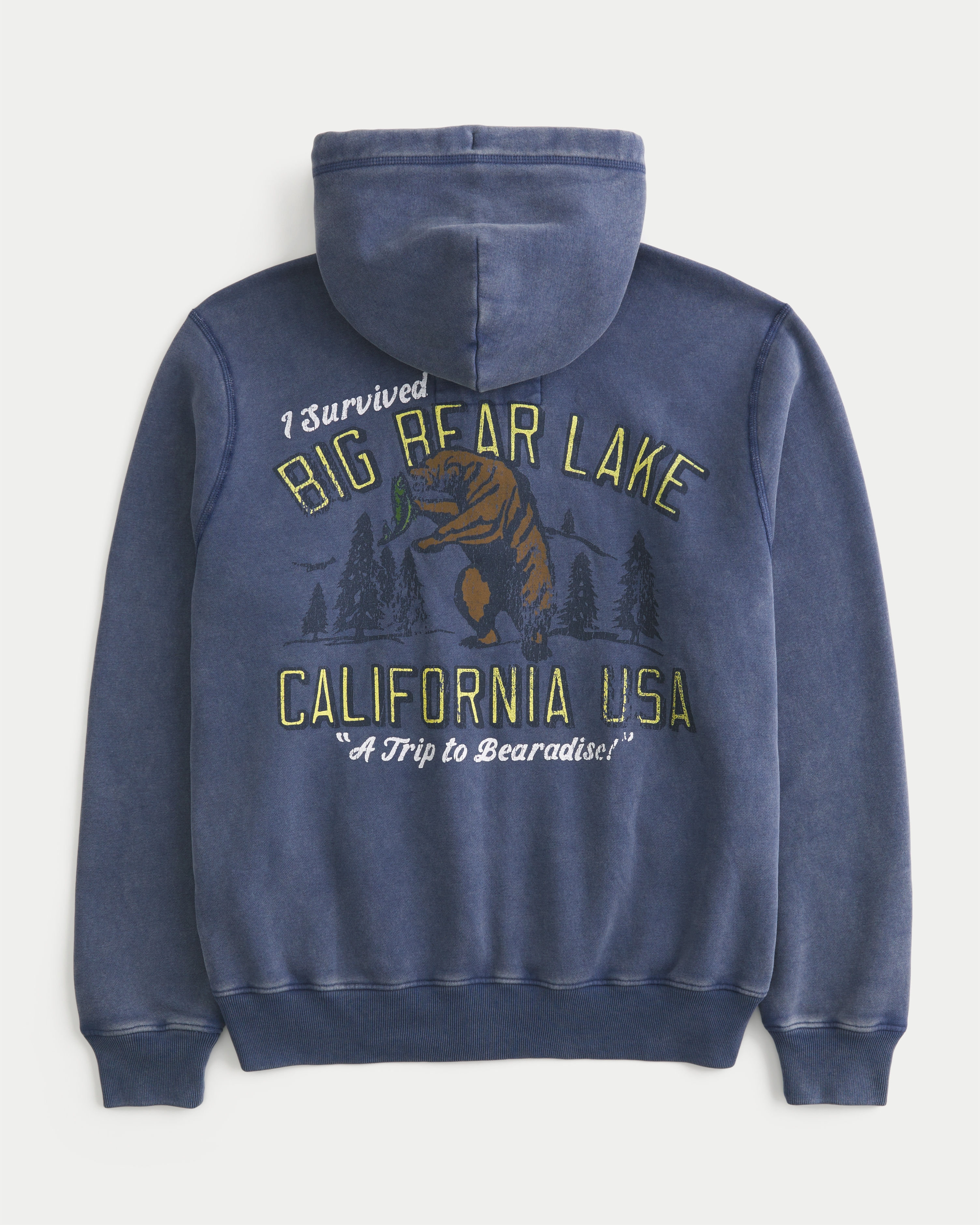 Holiday Vault Release Big Bear Lake Graphic Zip-Up Hoodie