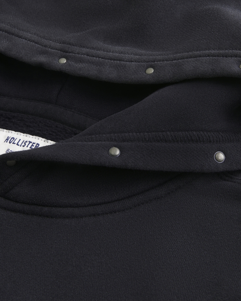 Boxy Studded Hoodie