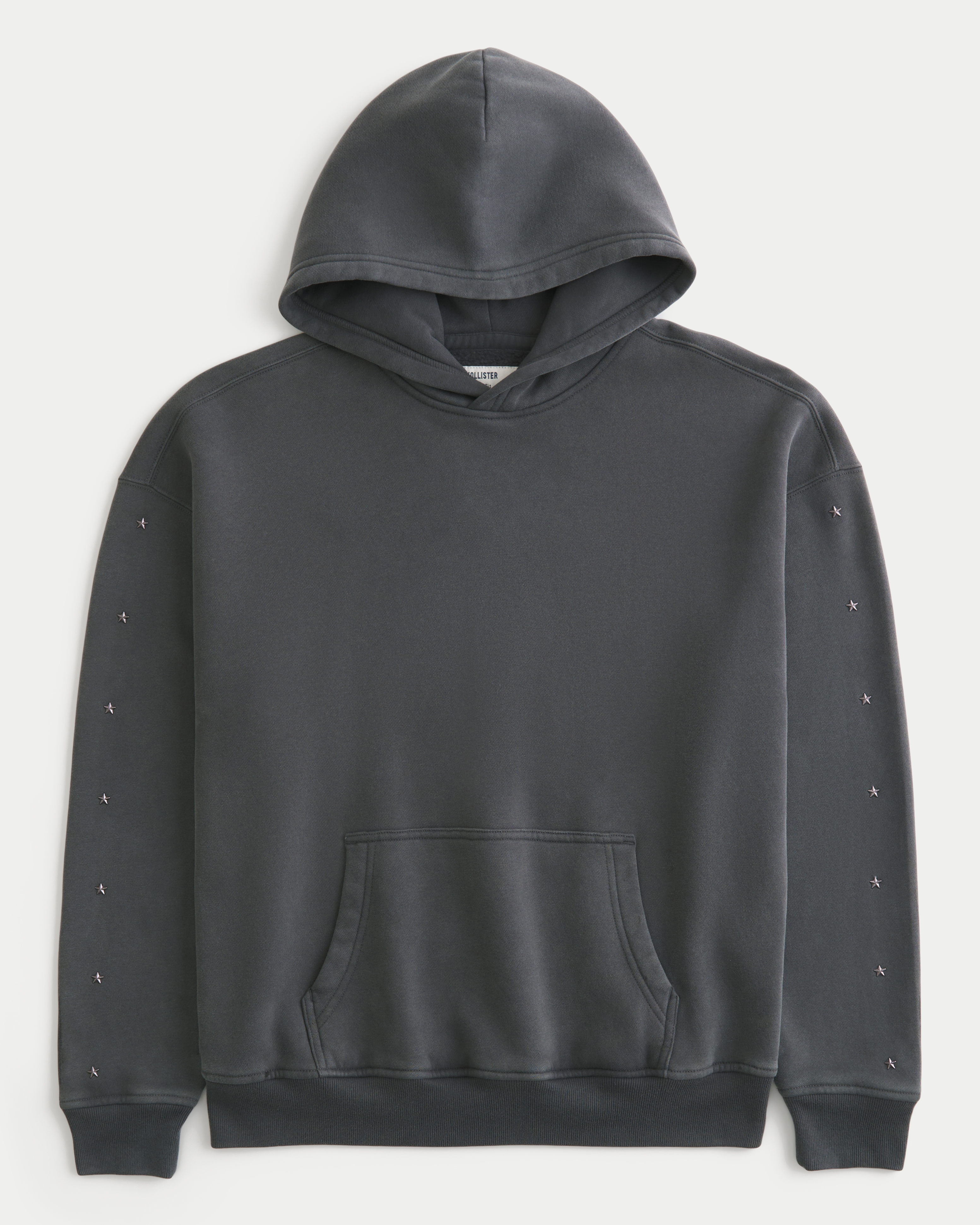 Boxy Star Detail Hoodie