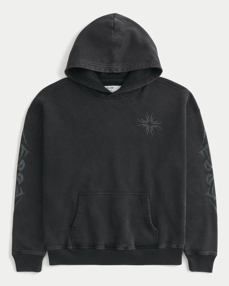 Boxy Graphic Hoodie
