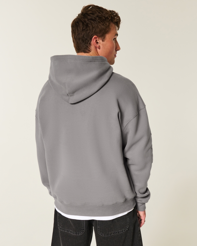 Boxy Star Detail Hoodie