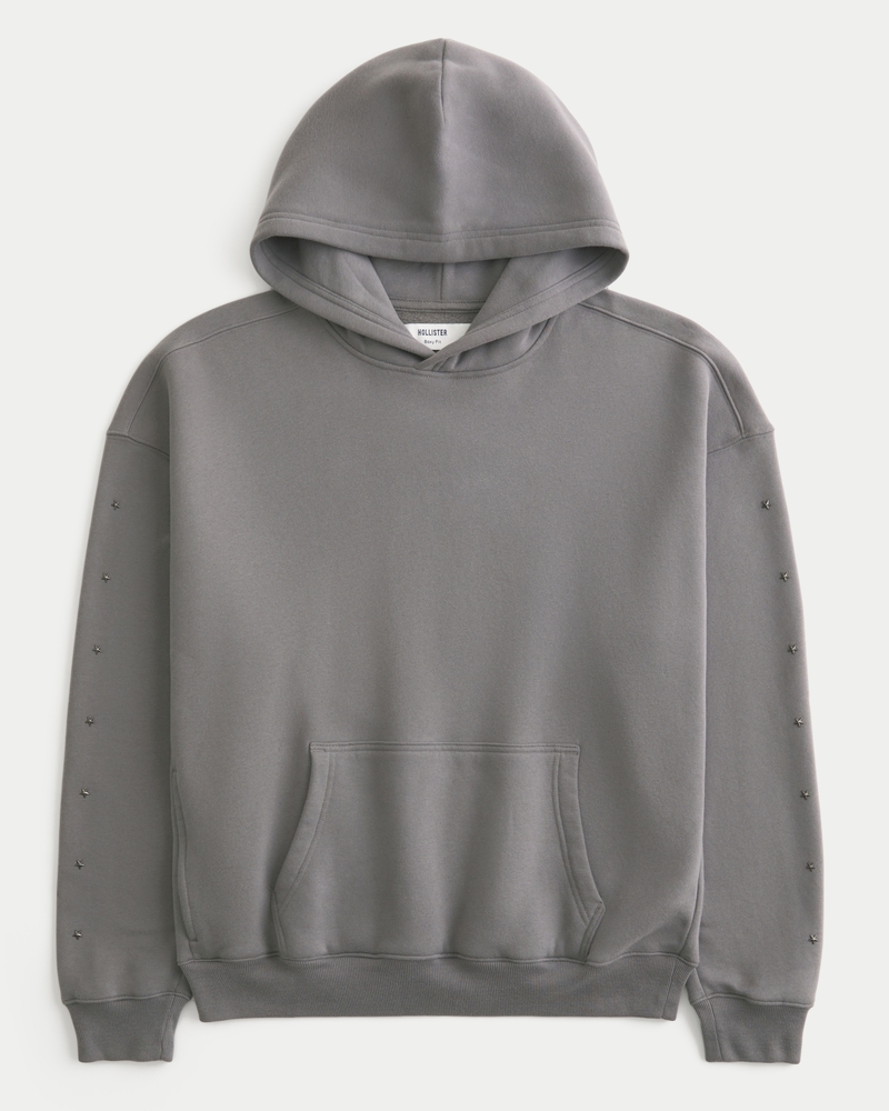 Boxy Star Detail Hoodie