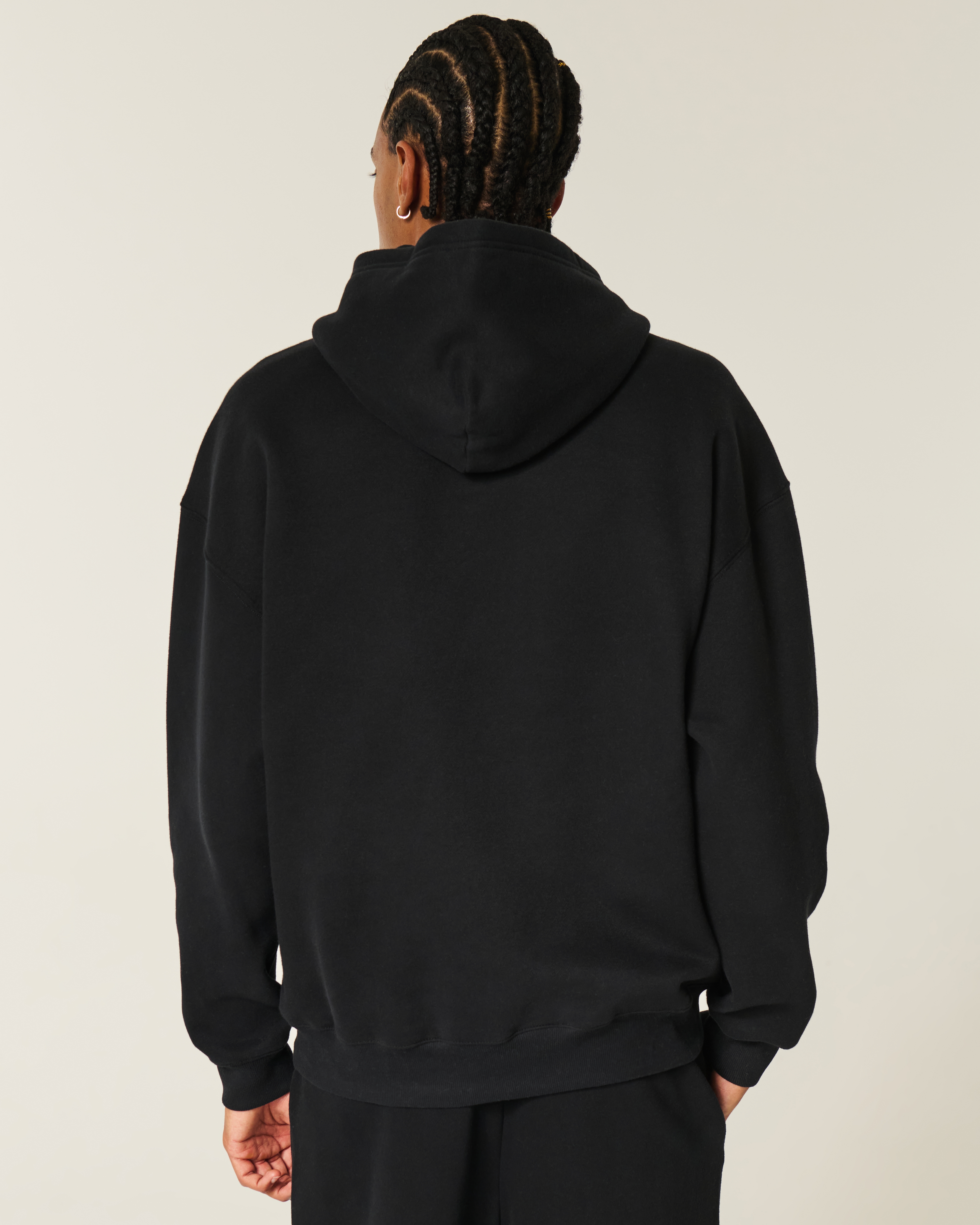 Boxy Star Detail Hoodie