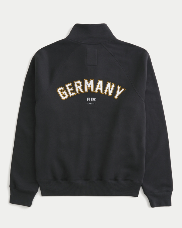 2006 FIFA World Cup Germany Graphic Fleece Track Jacket, Faded Black view 1