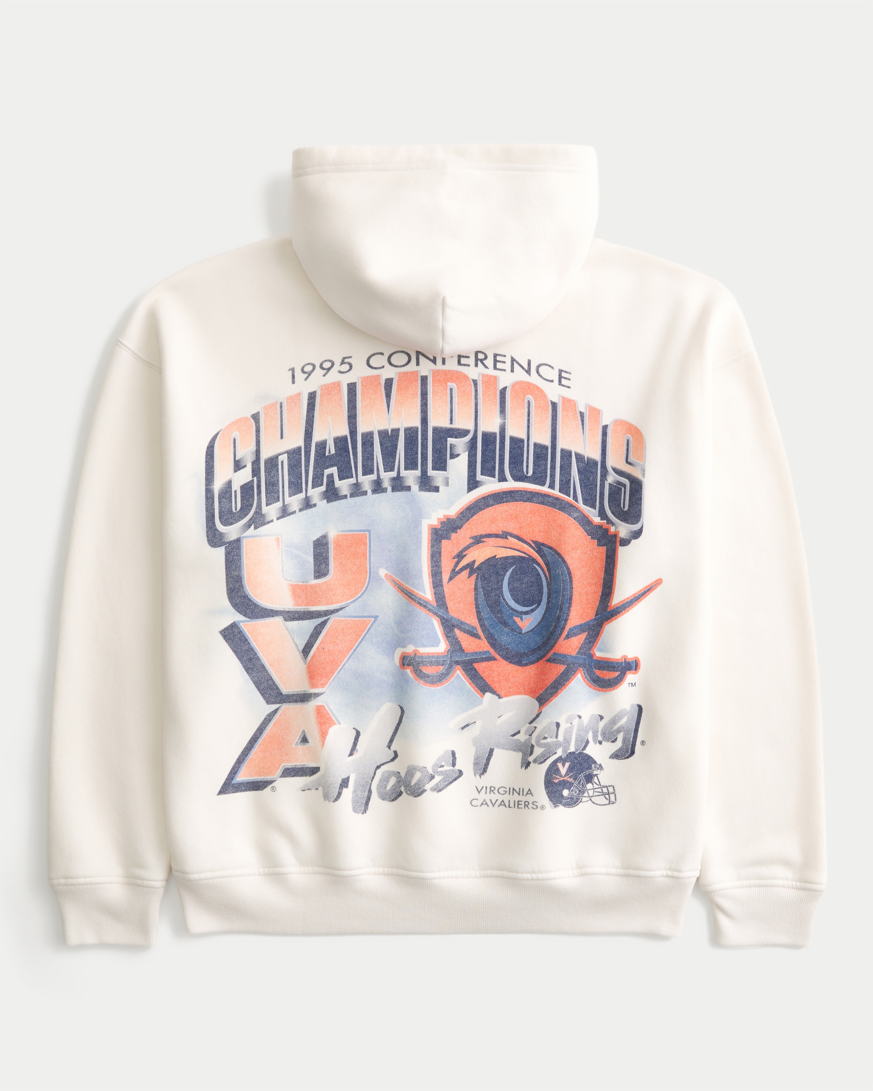 Boxy University of Virginia Cavaliers Graphic Hoodie