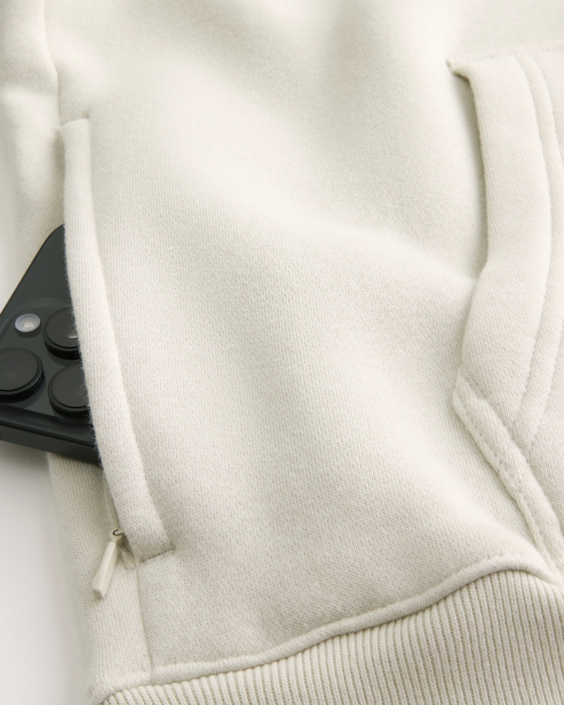Boxy Los Angeles California Graphic Hoodie