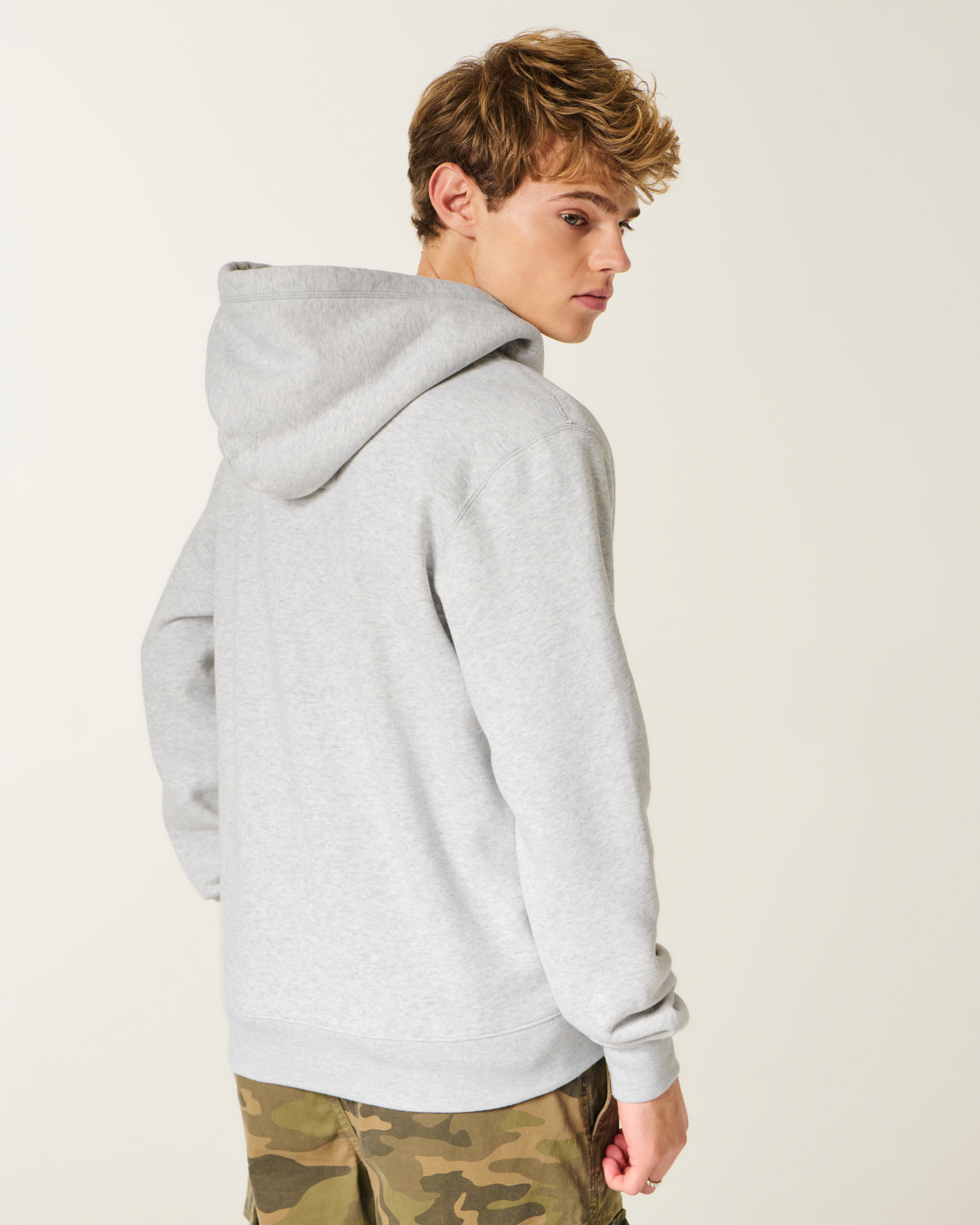 Vault Release Zip-Up Logo Graphic Hoodie