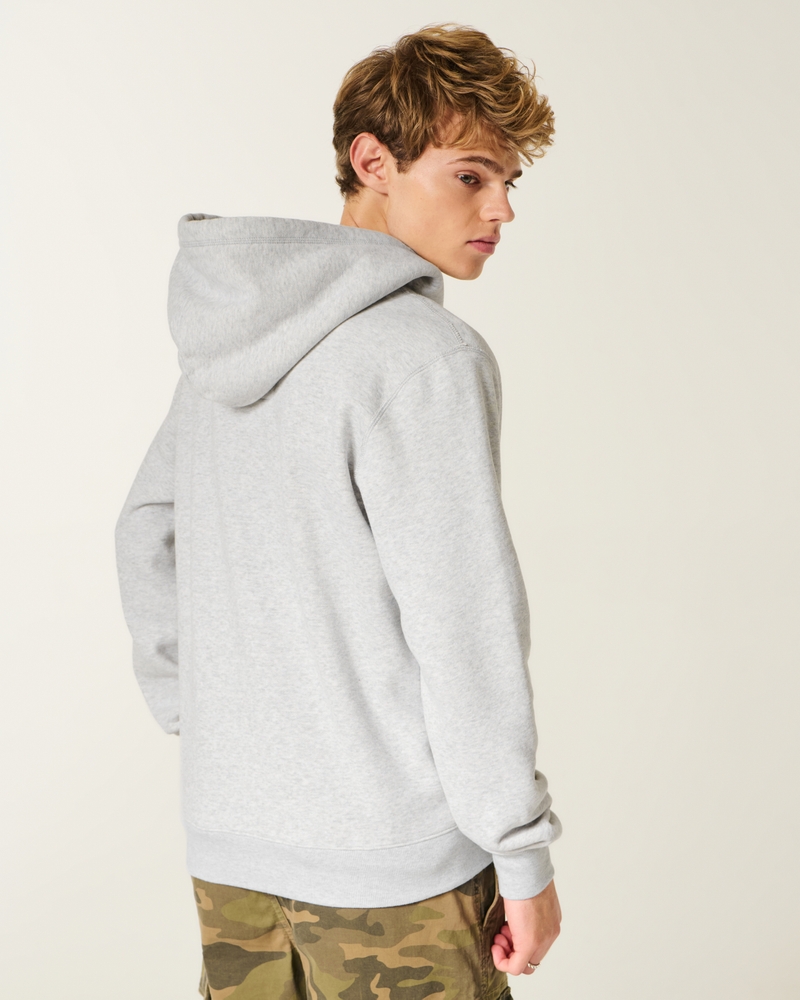 Vault Release Zip-Up Logo Graphic Hoodie