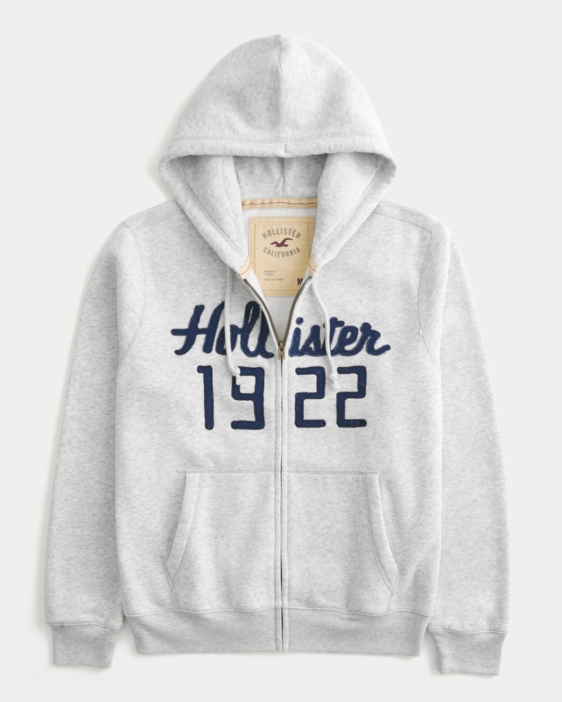 Vault Release Zip-Up Logo Graphic Hoodie