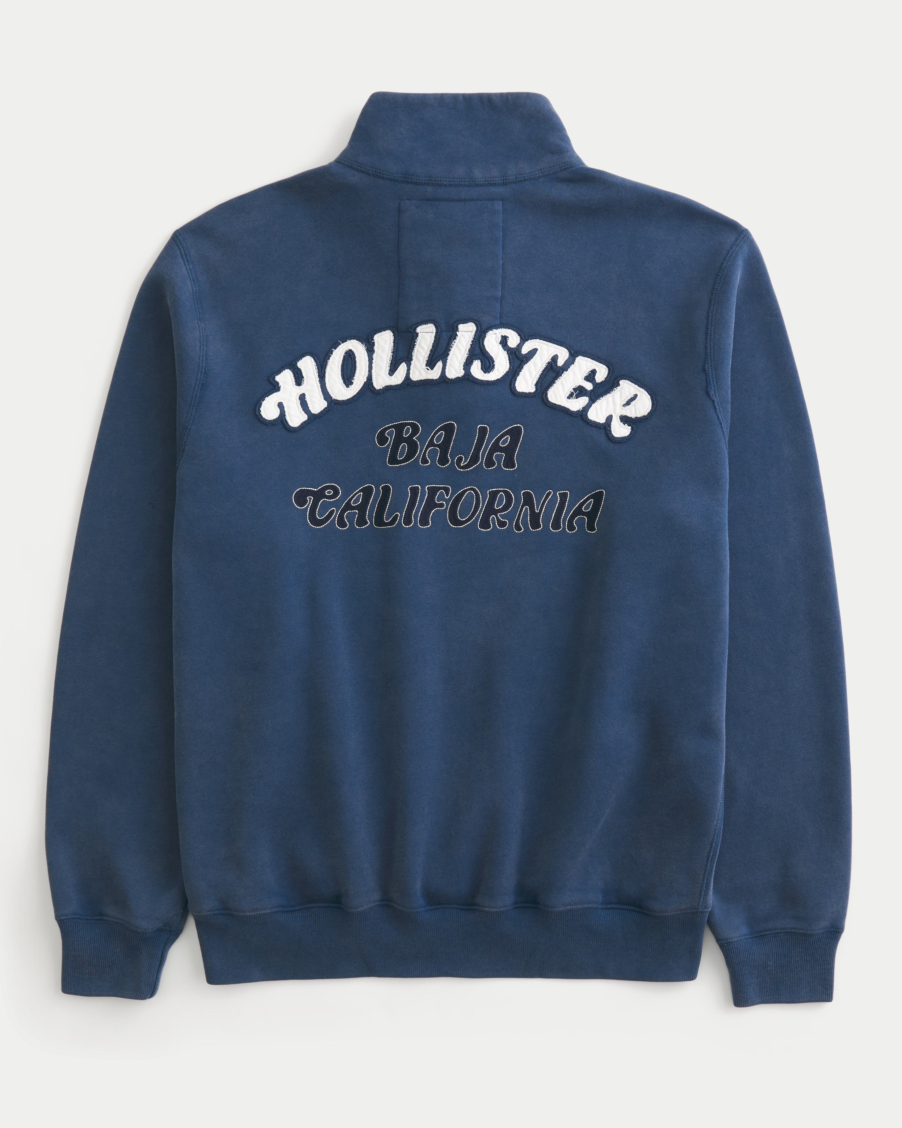 Vault Release Fleece Logo Graphic Henley