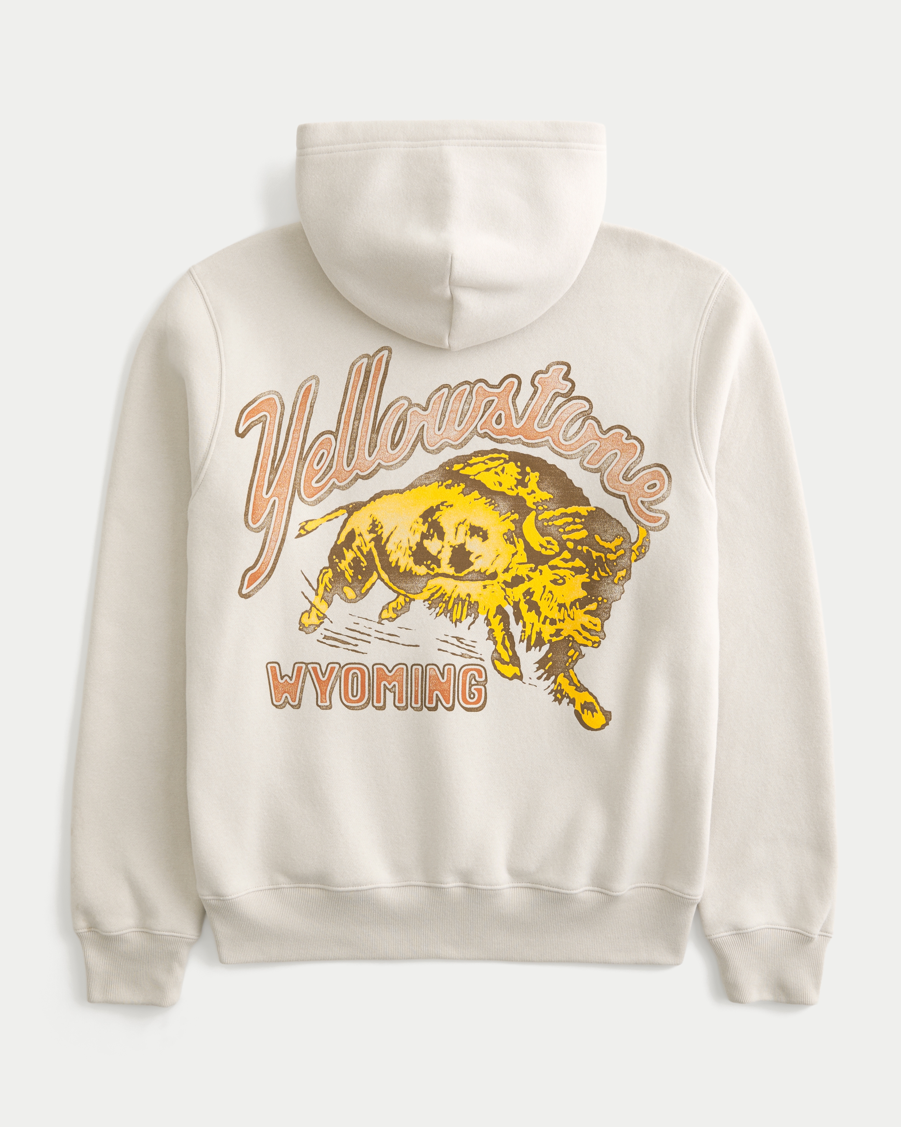 Boxy Yellowstone Graphic Hoodie