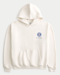 Boxy Paris Saint-Germain F.C. Graphic Hoodie