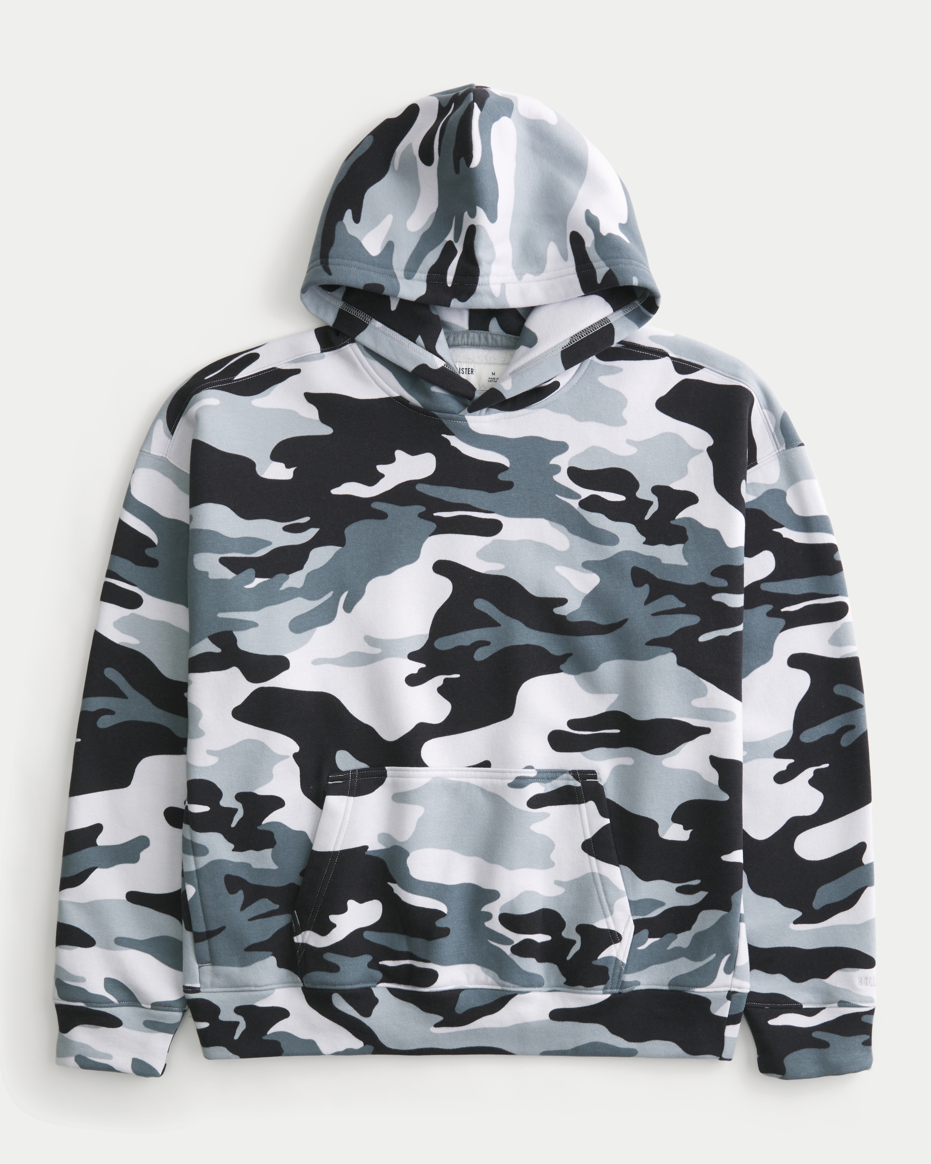 Boxy Camo Hoodie