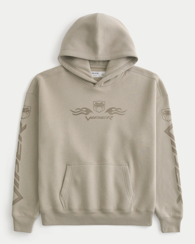 Boxy Dodge Viper Graphic Hoodie
