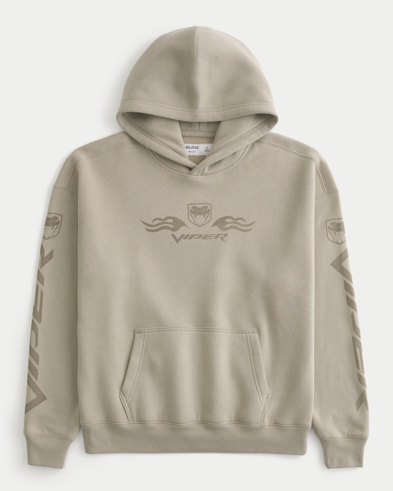 Boxy Dodge Viper Graphic Hoodie