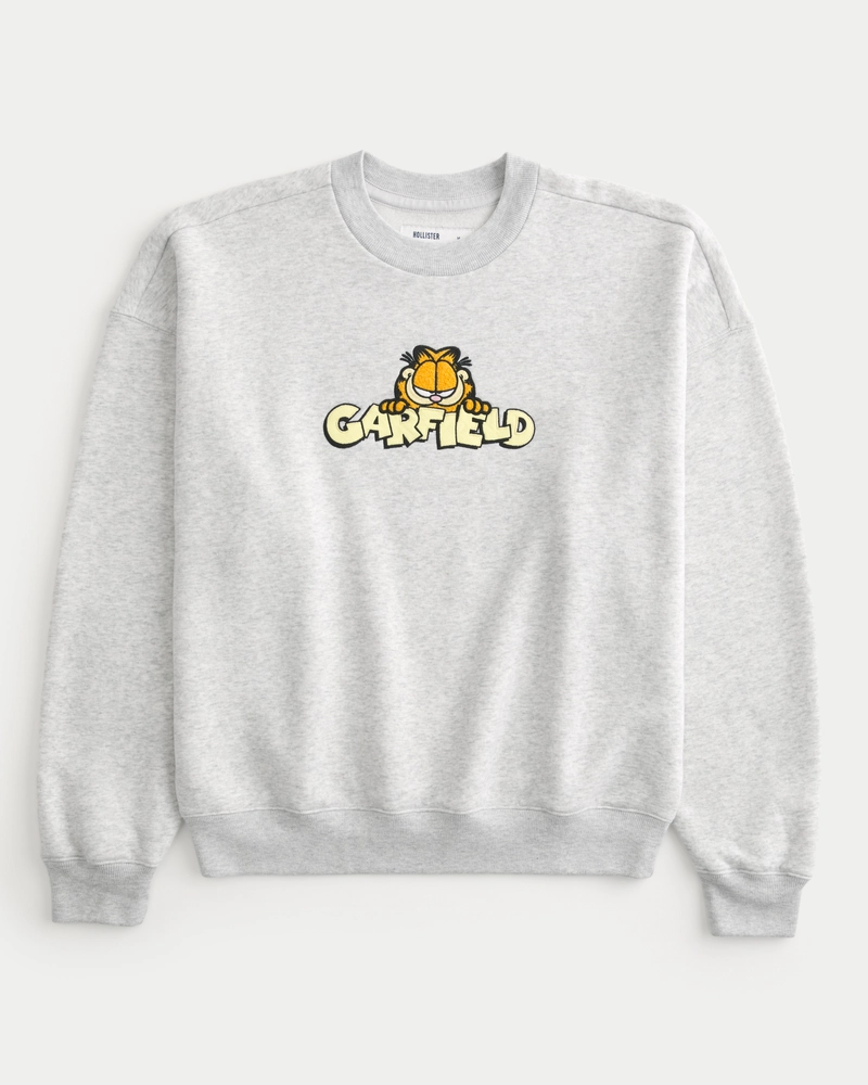 Garfield Graphic Crew Sweatshirt
