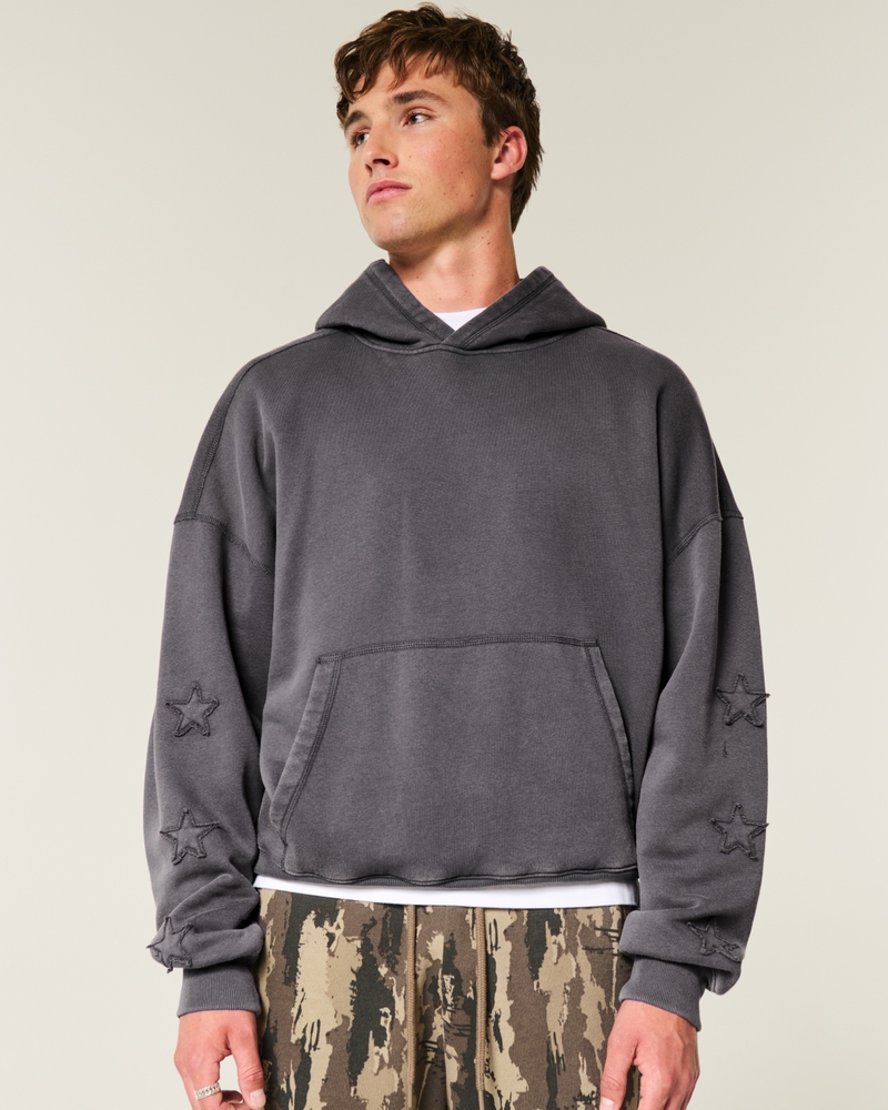 Baggy Cinch Star Graphic Hoodie