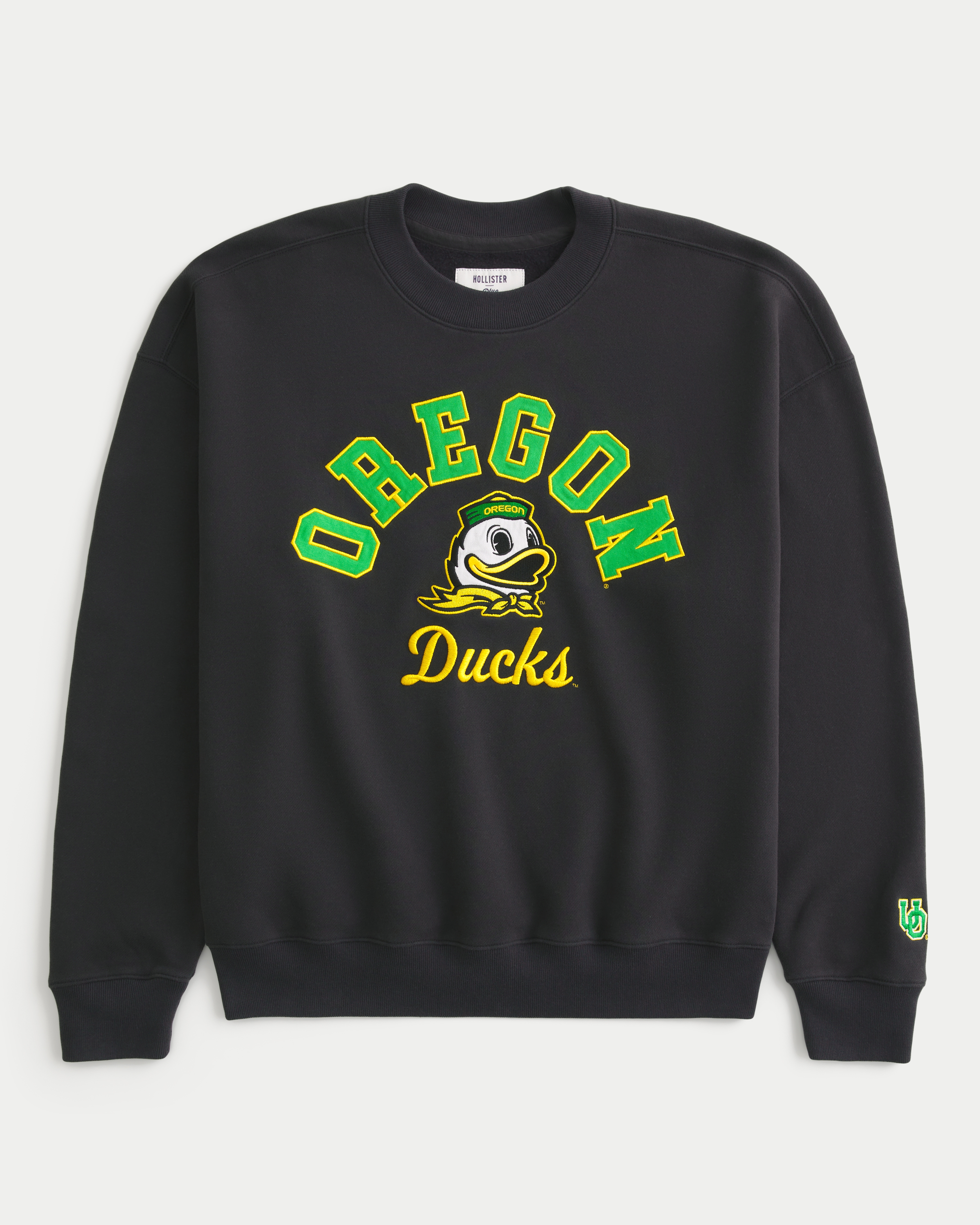 Oregon Ducks Graphic Crew Sweatshirt