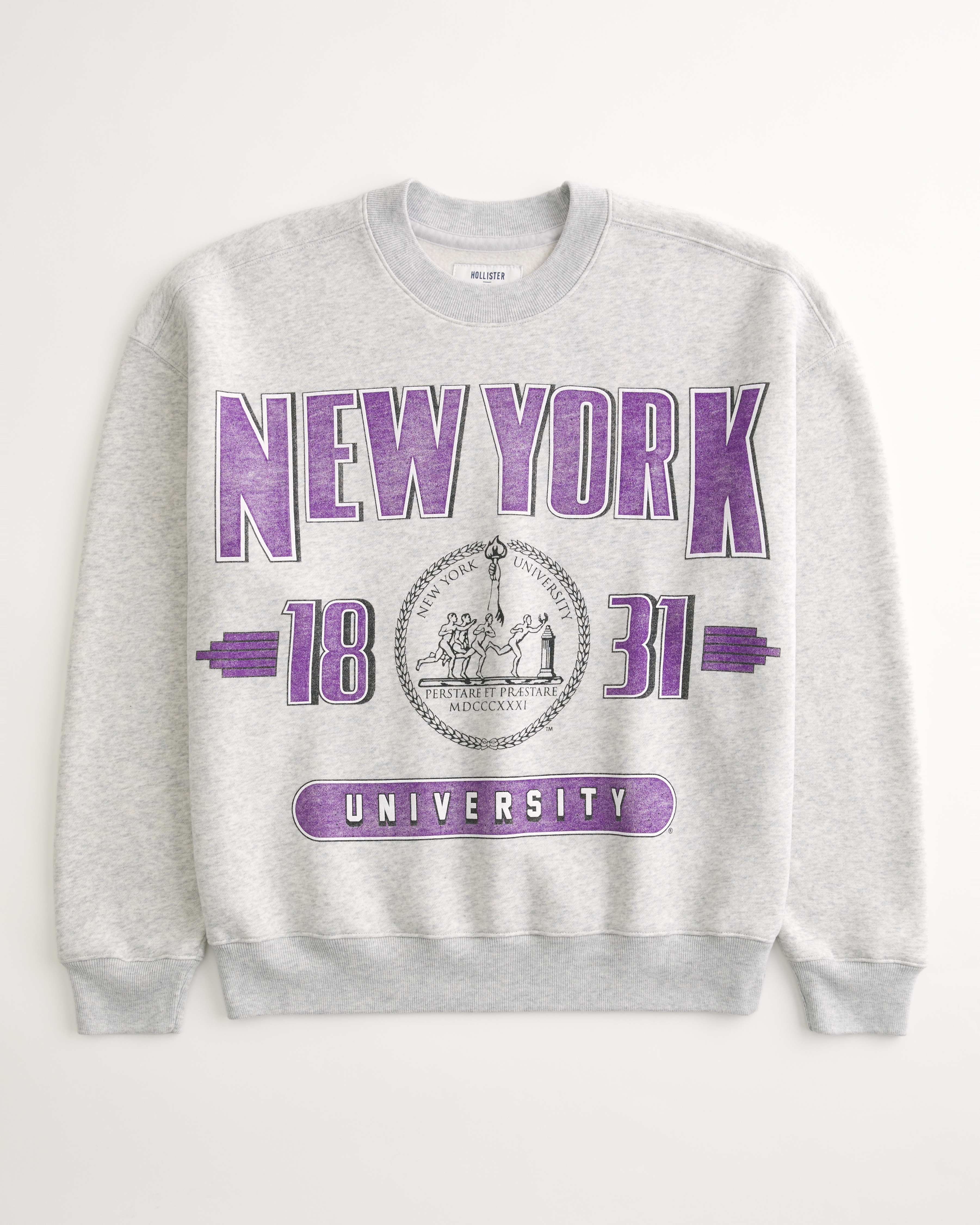 New York University Graphic Crew Sweatshirt