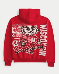 Wisconsin Badgers Graphic Hoodie
