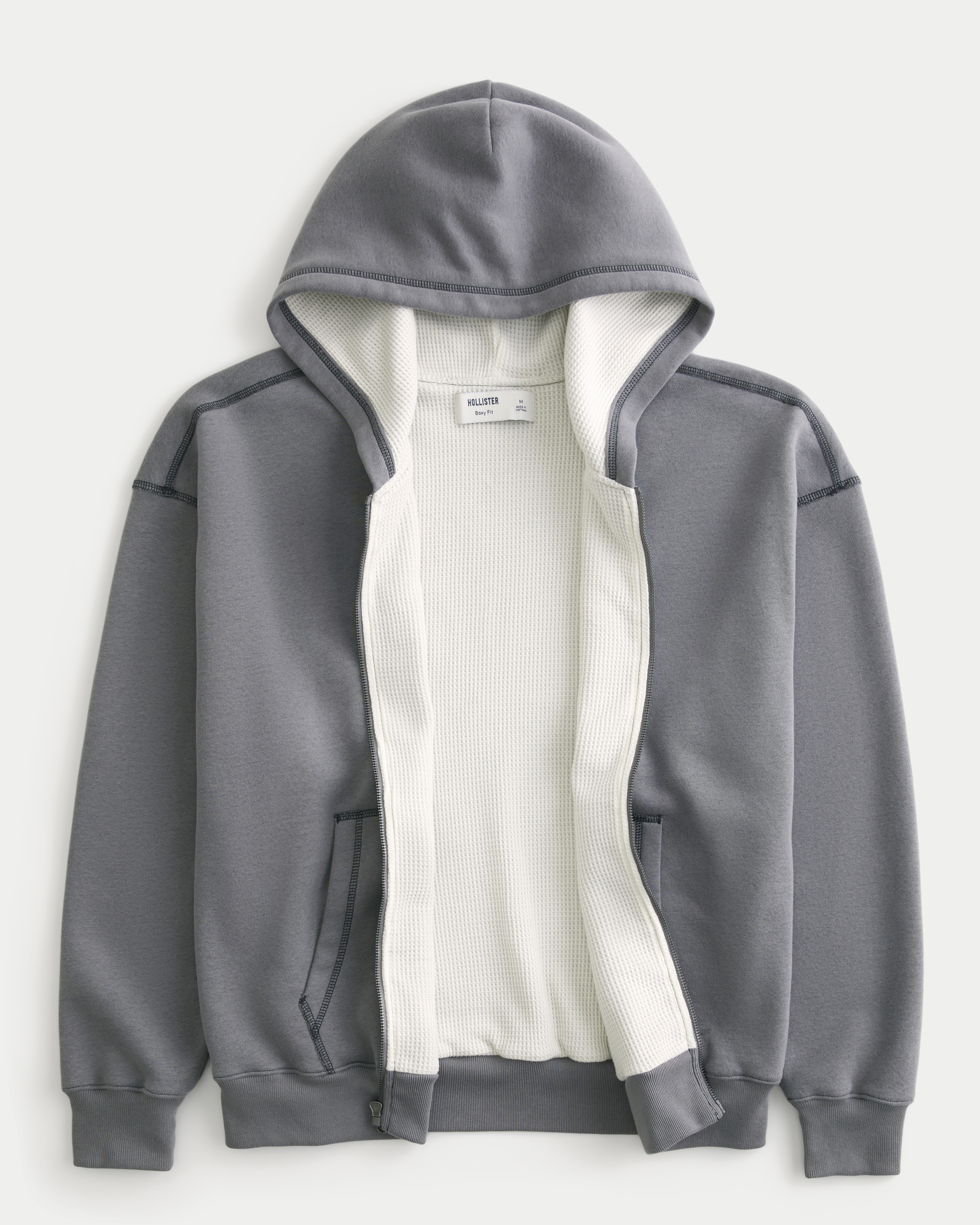 【Raucohouse】Dusk slim waffle hooded zip-up 402A2713.jpg?v=1727991129&
