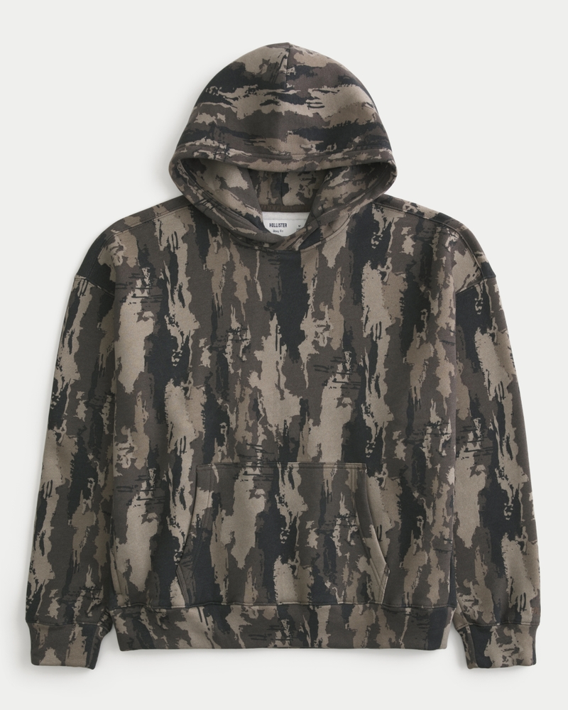★Hollister Co.★ボクシーカモフラージュパーカー Men's Boxy Camo Hoodie | Men's Clearance | HollisterCo.com