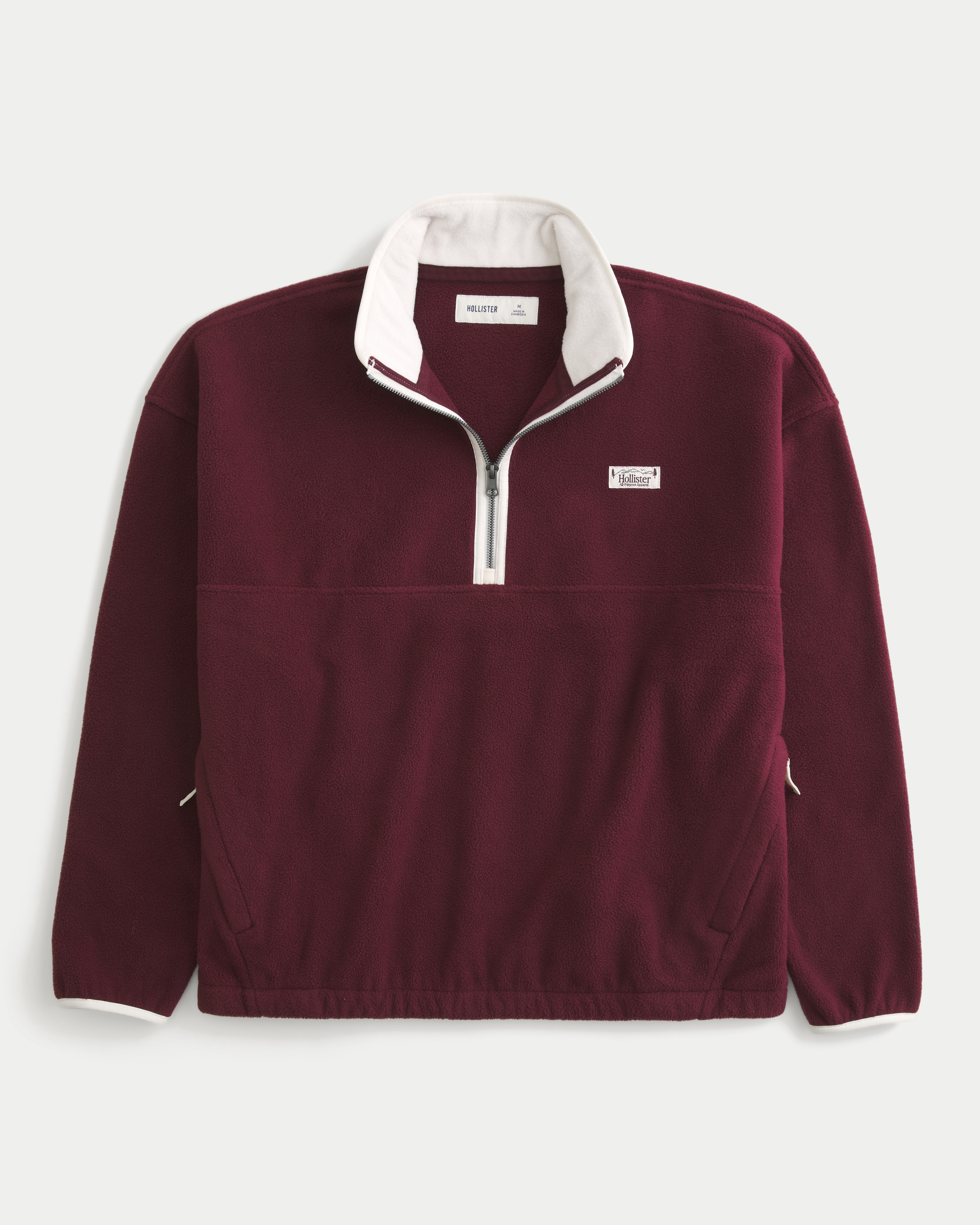 Thermal Fleece Half-Zip Sweatshirt