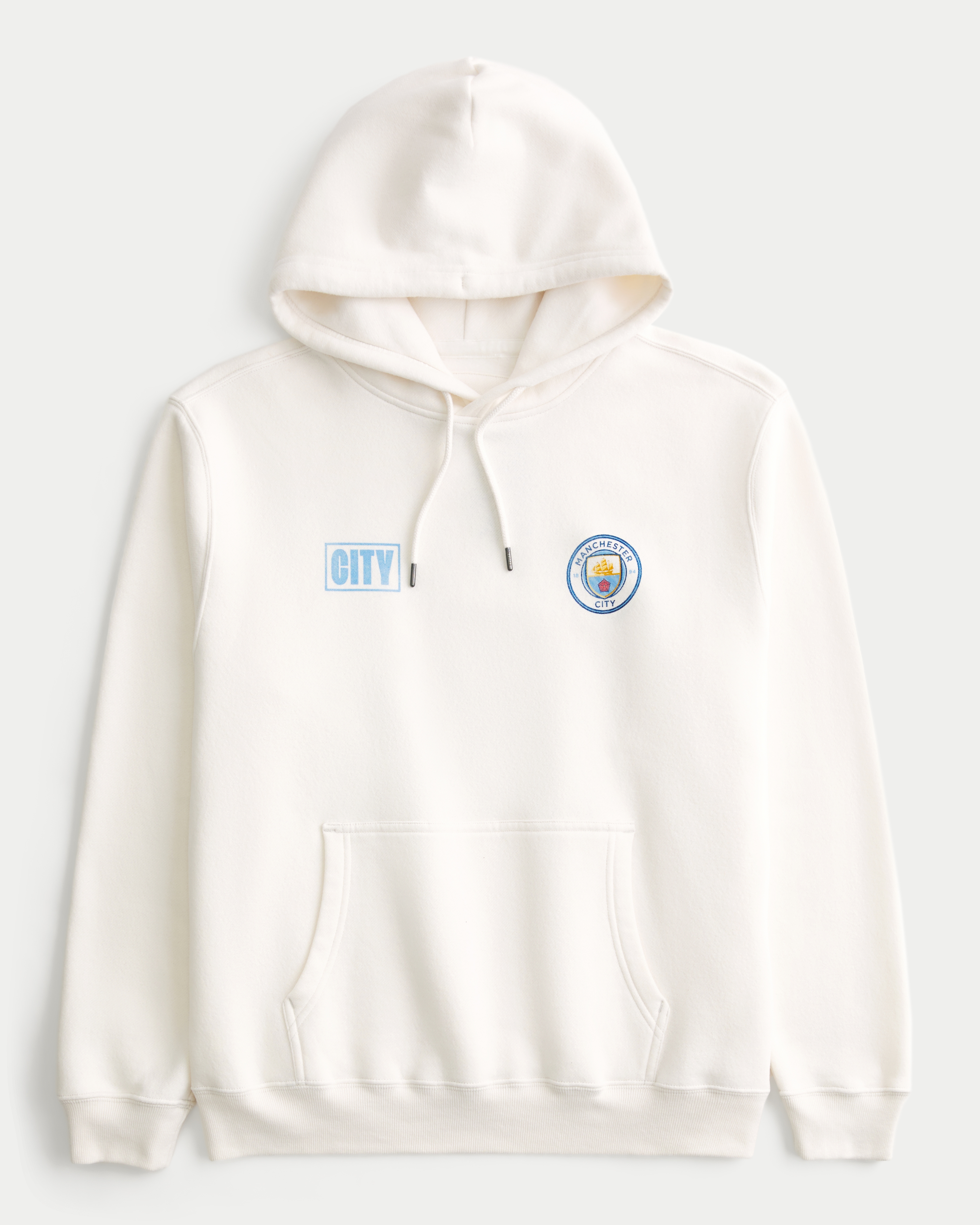 Relaxed Manchester City Graphic Hoodie