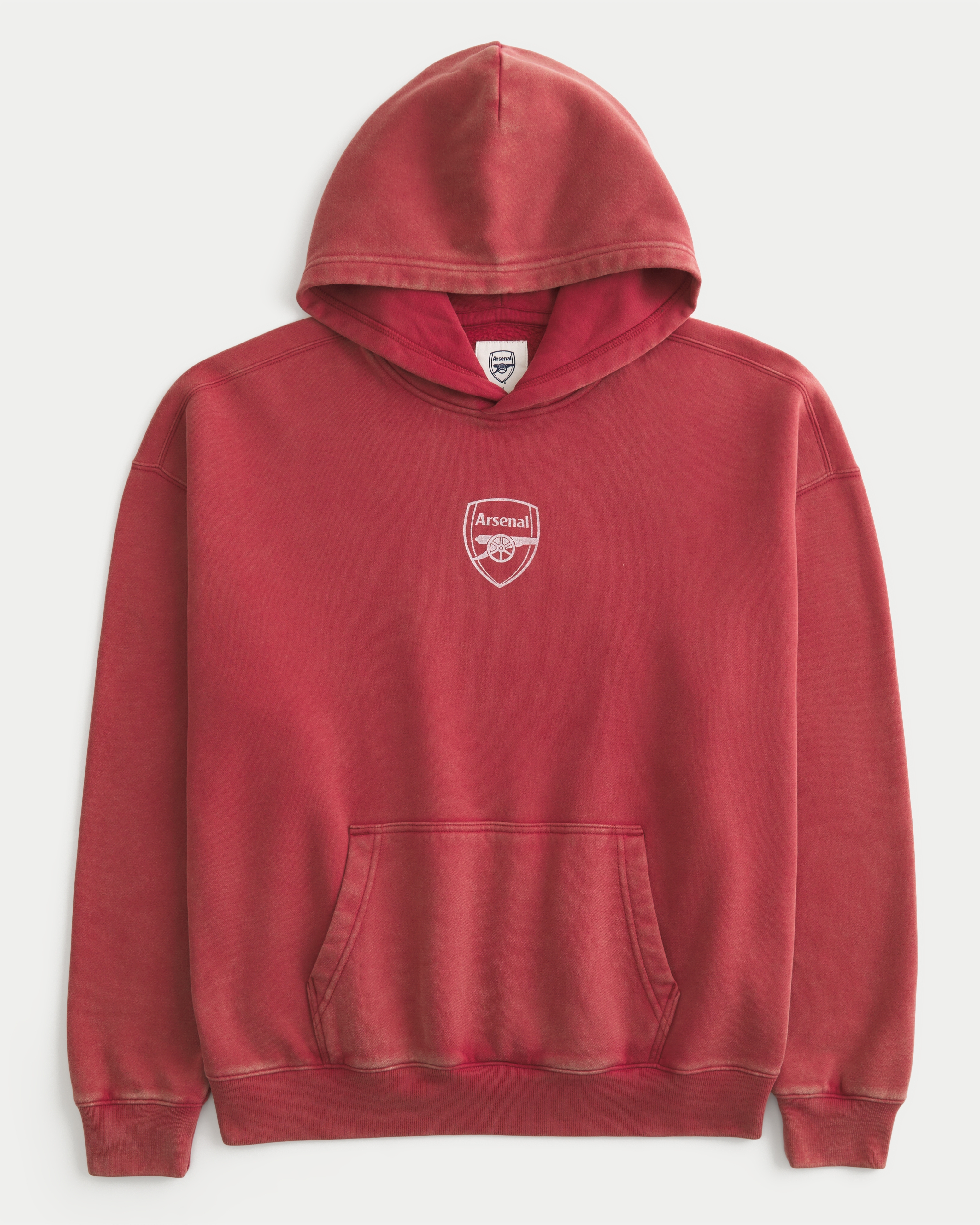 Boxy Zip-Up Arsenal F.C. Graphic Hoodie