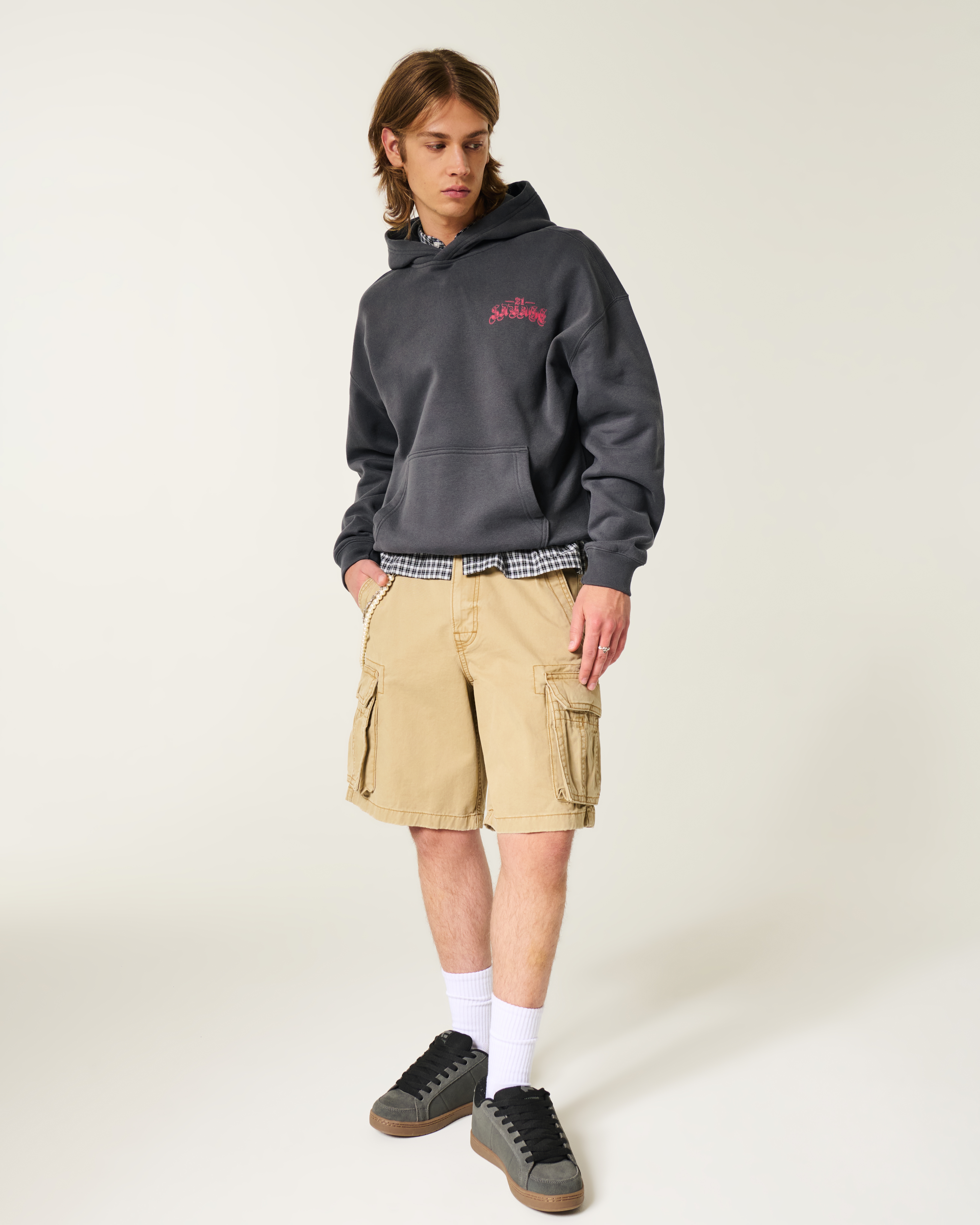 Boxy 21 Savage Graphic Hoodie