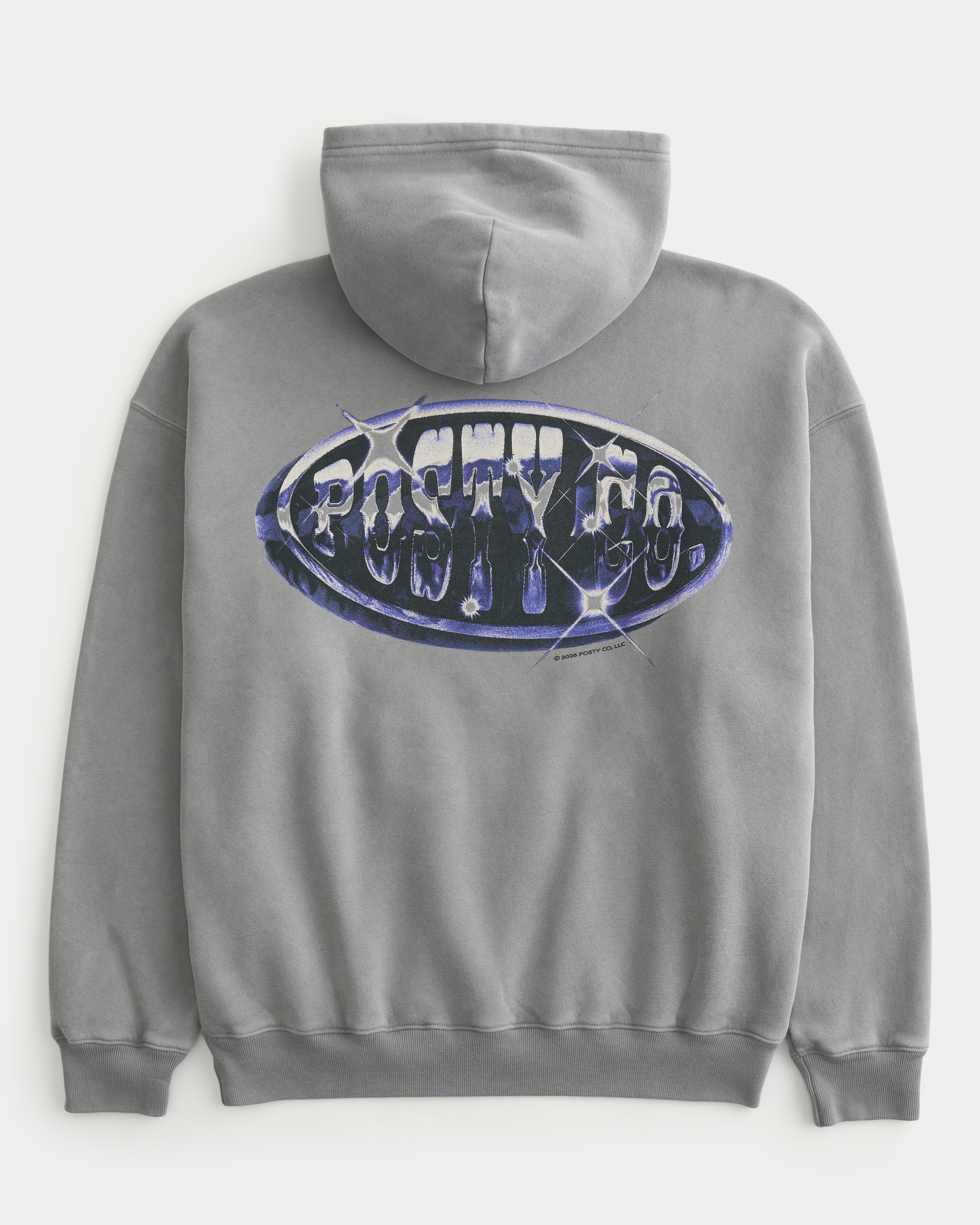 Boxy Post Malone Graphic Hoodie
