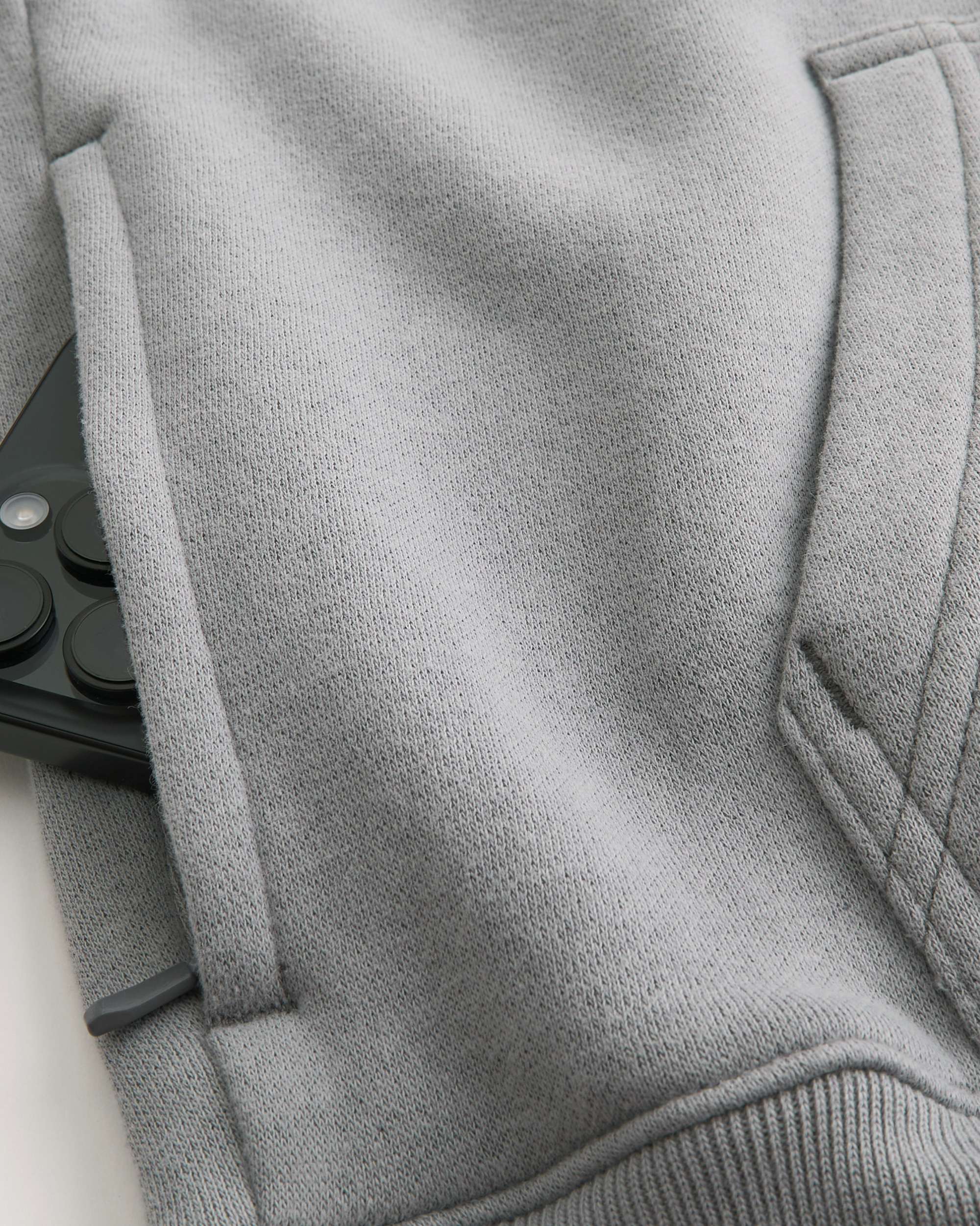 Hollister Feel Good Boxy Seamed Hoodie