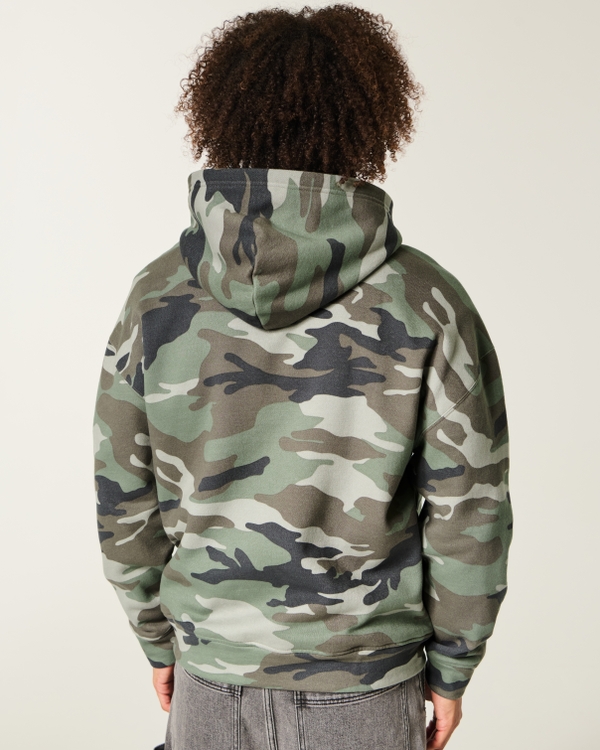 Boxy Camo Hoodie, Camo view 2