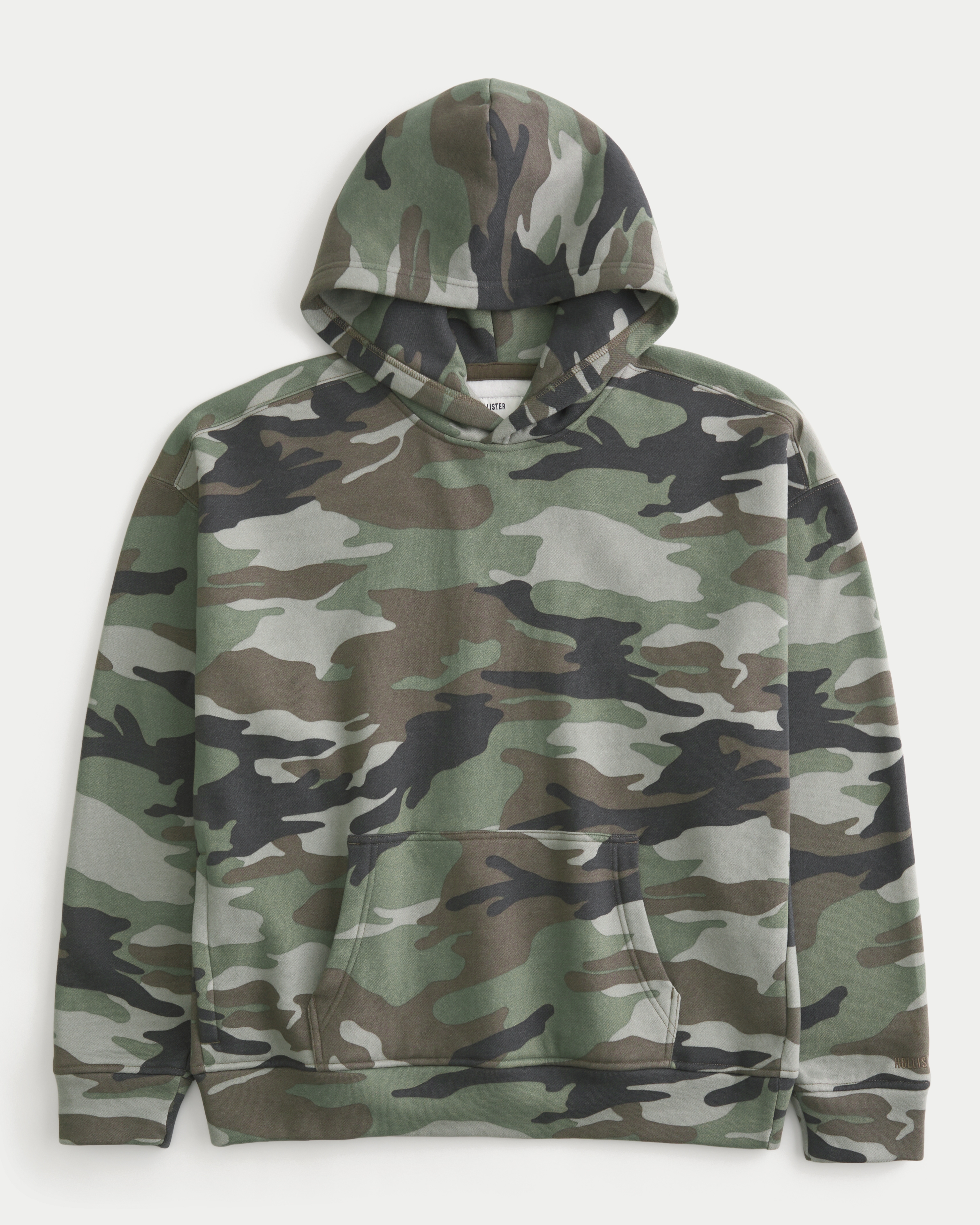 Boxy Camo Hoodie