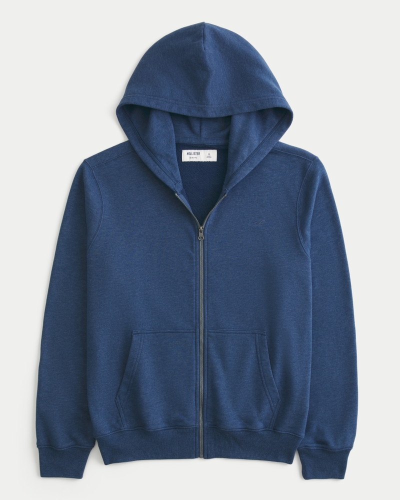 Men's Zip-Up Icon Hoodie | Men's Tops | HollisterCo.ca