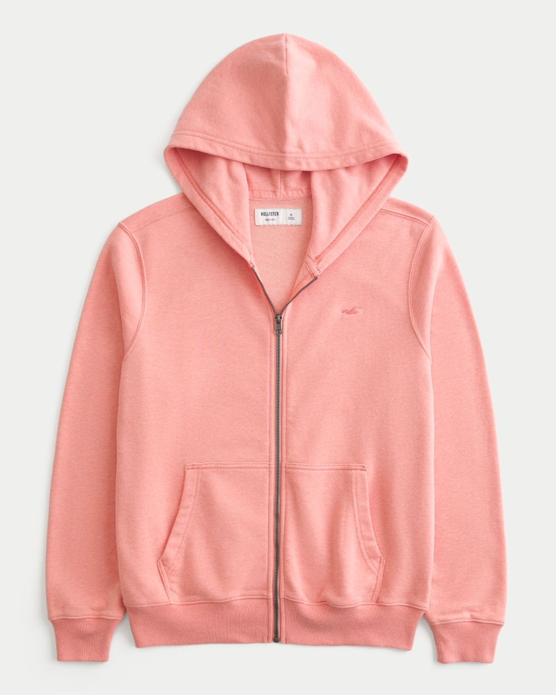 Men's Zip-Up Icon Hoodie | Men's Tops | HollisterCo.ca