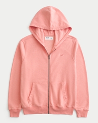 Men's Zip-Up Icon Hoodie | Men's Tops | HollisterCo.ca