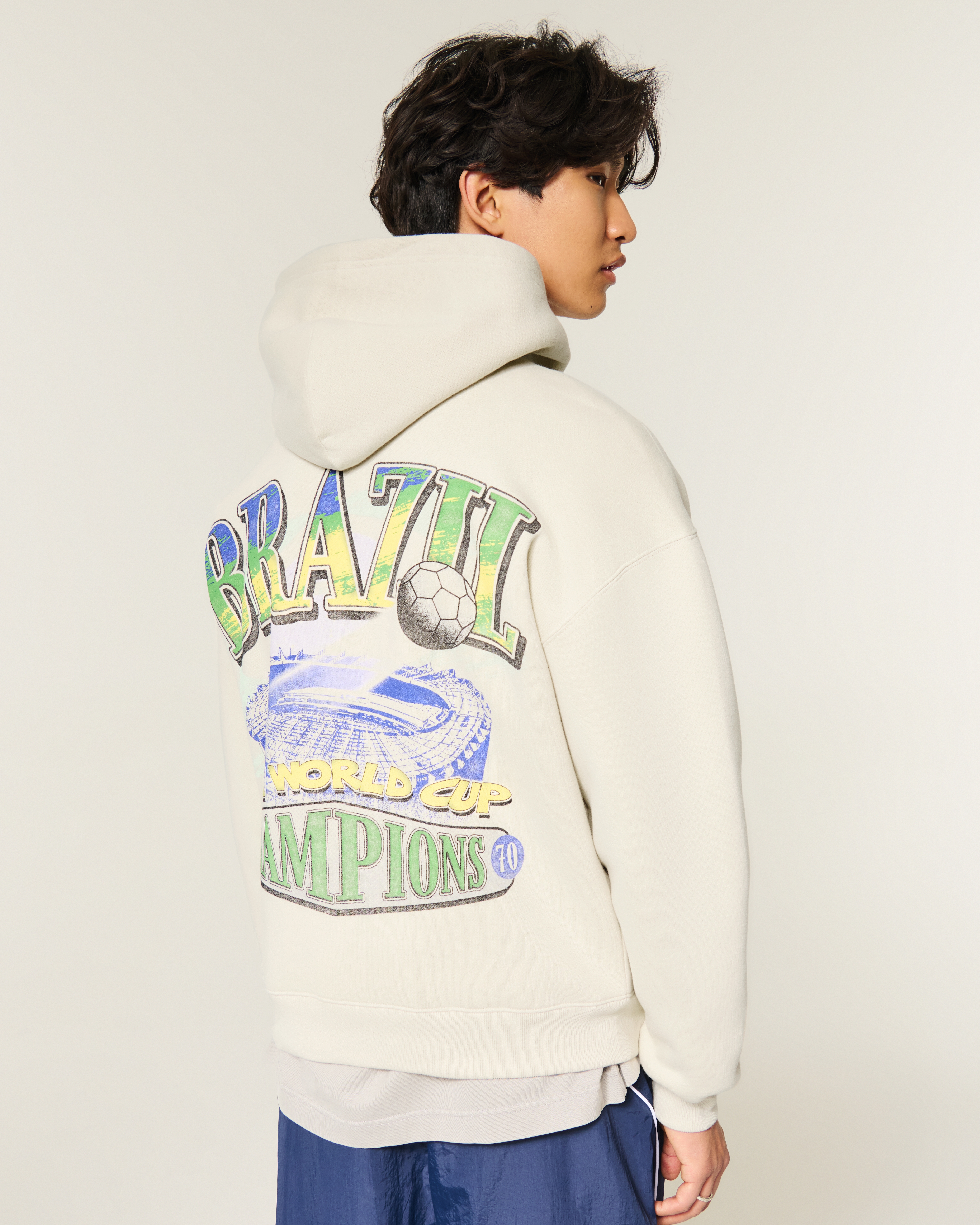 Brazil 1970 FIFA World Cup Champions Graphic Hoodie