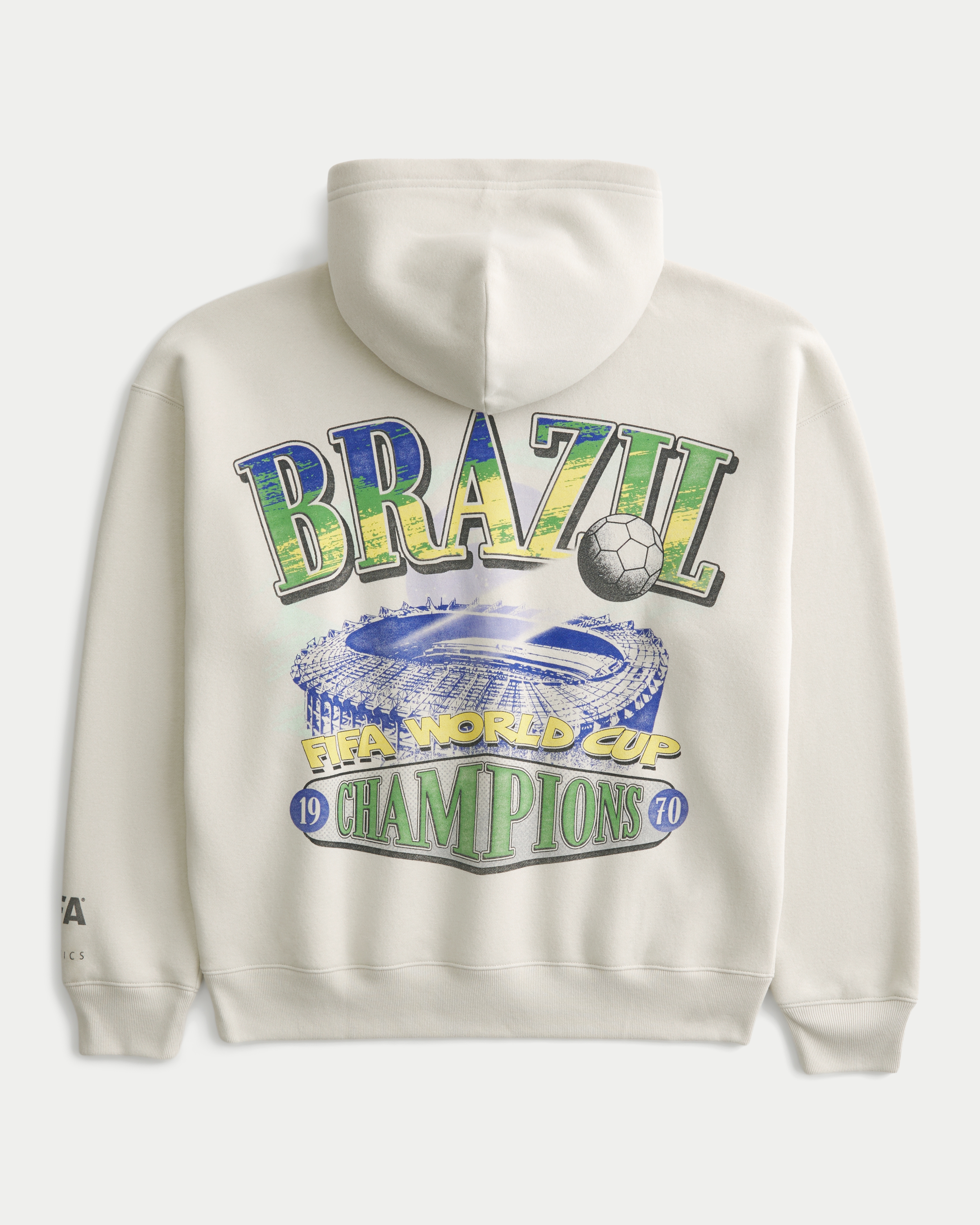 Brazil 1970 FIFA World Cup Champions Graphic Hoodie