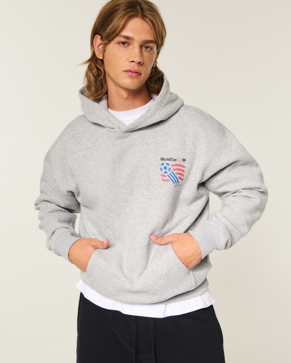 1994 FIFA World Cup™ USA Graphic Hoodie, Heather Gray view 1