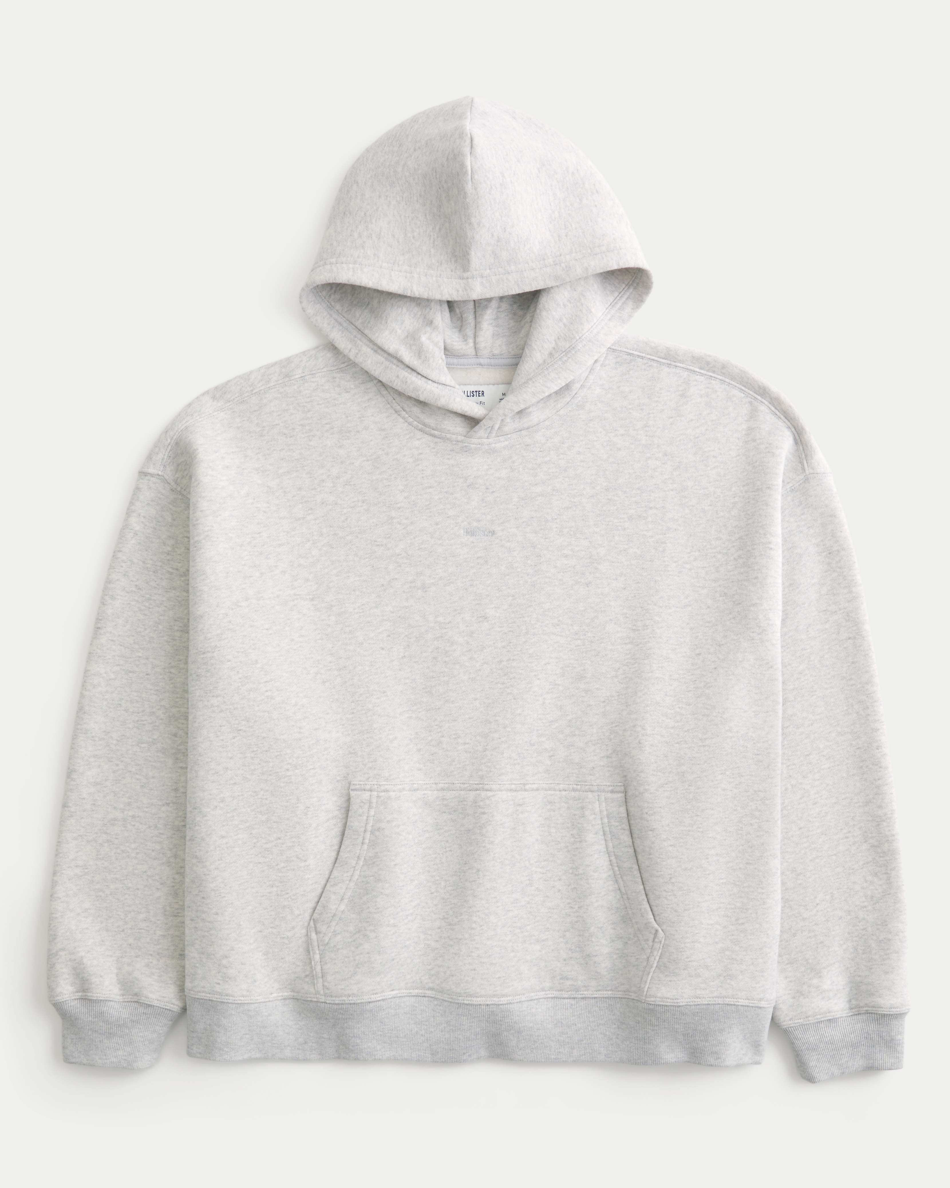 Hollister Feel Good Super Boxy Logo Hoodie
